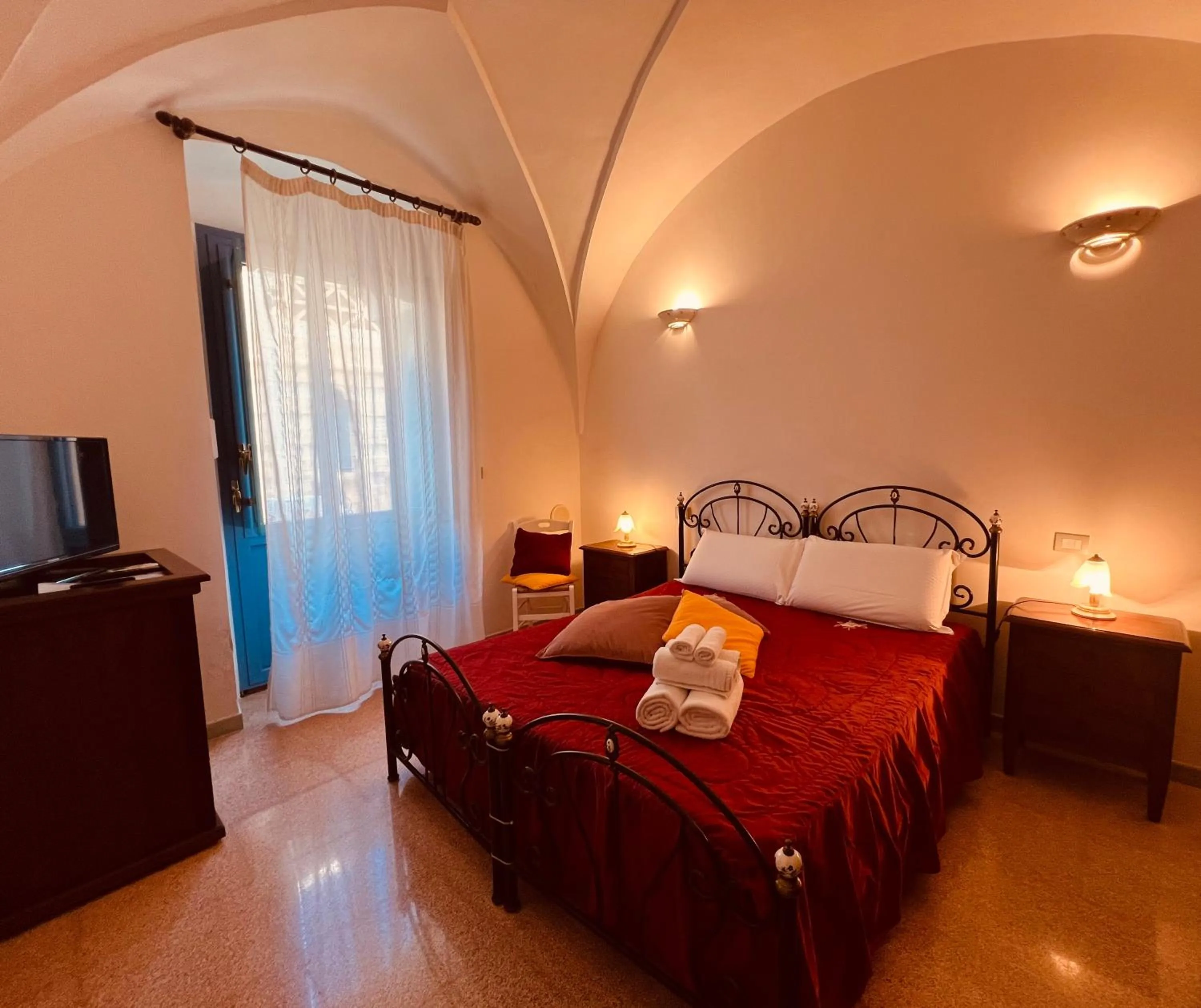 Bed in Villa Raffaella