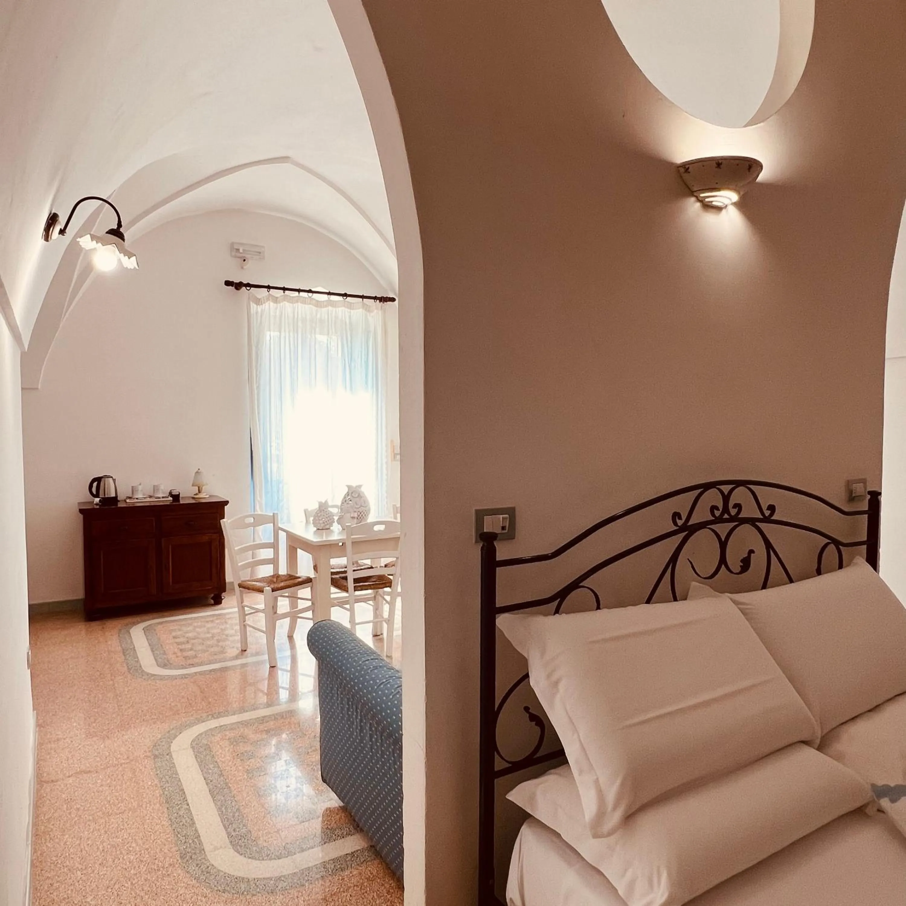 Bed in Villa Raffaella