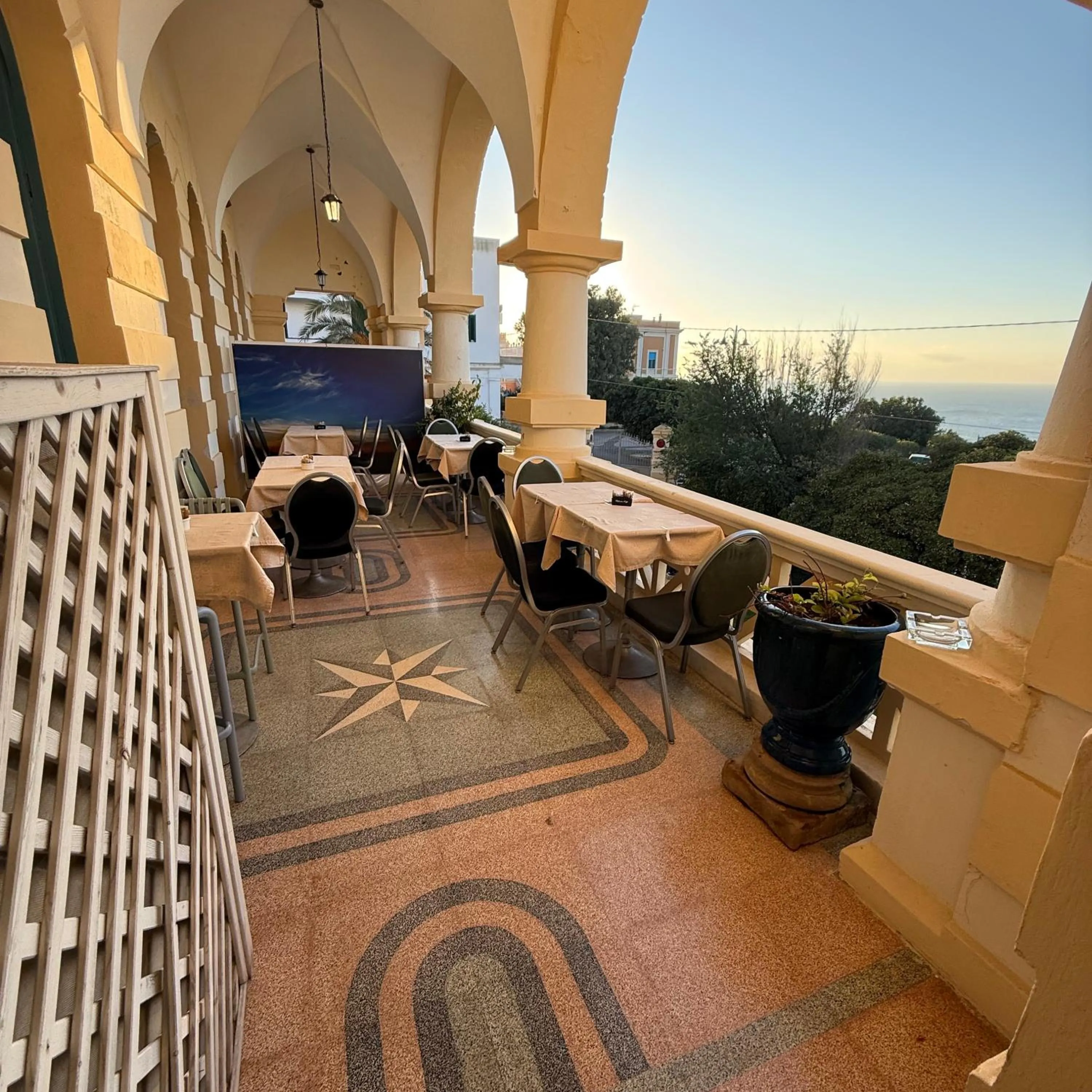 Natural landscape in Villa Raffaella