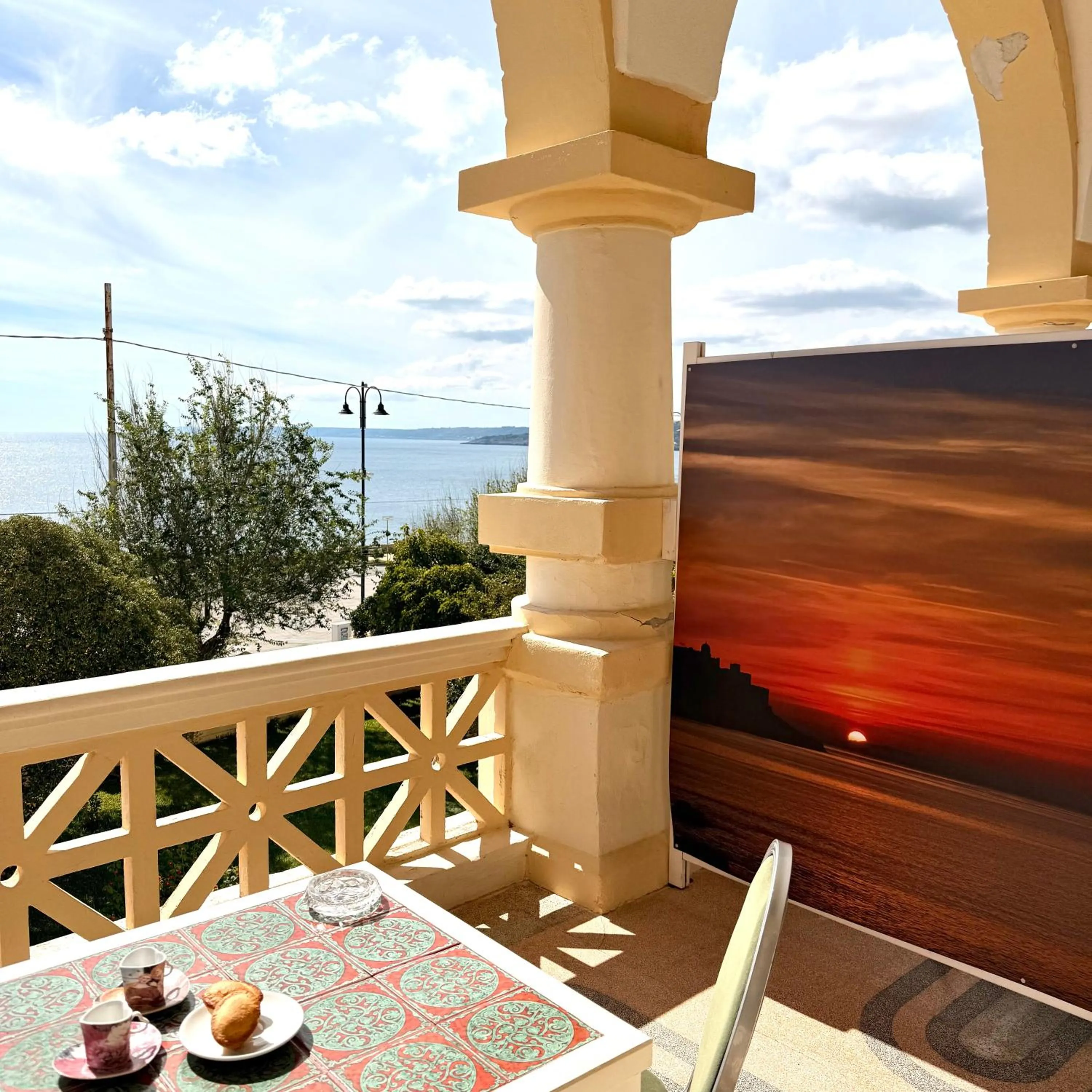 Natural landscape in Villa Raffaella