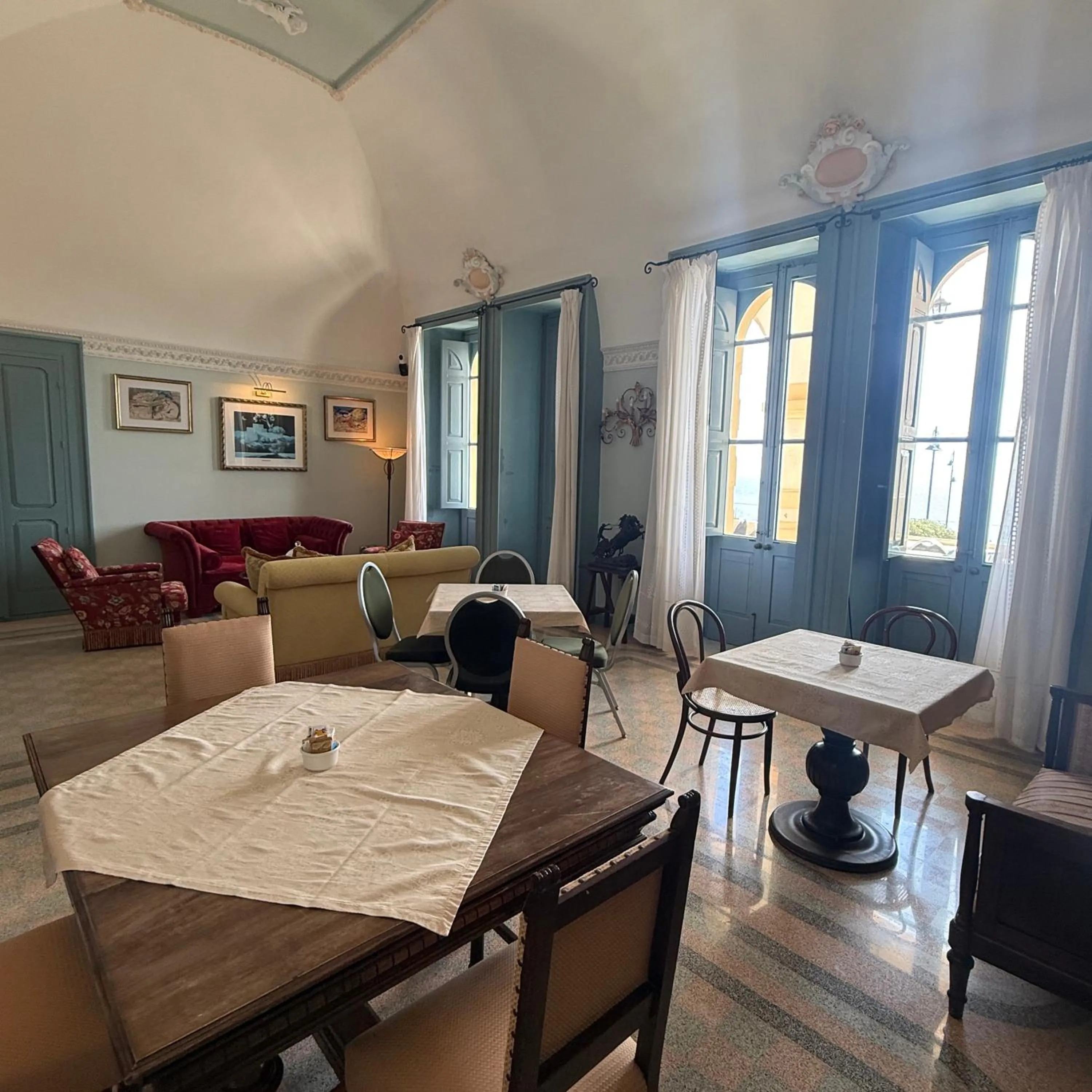 Living room in Villa Raffaella