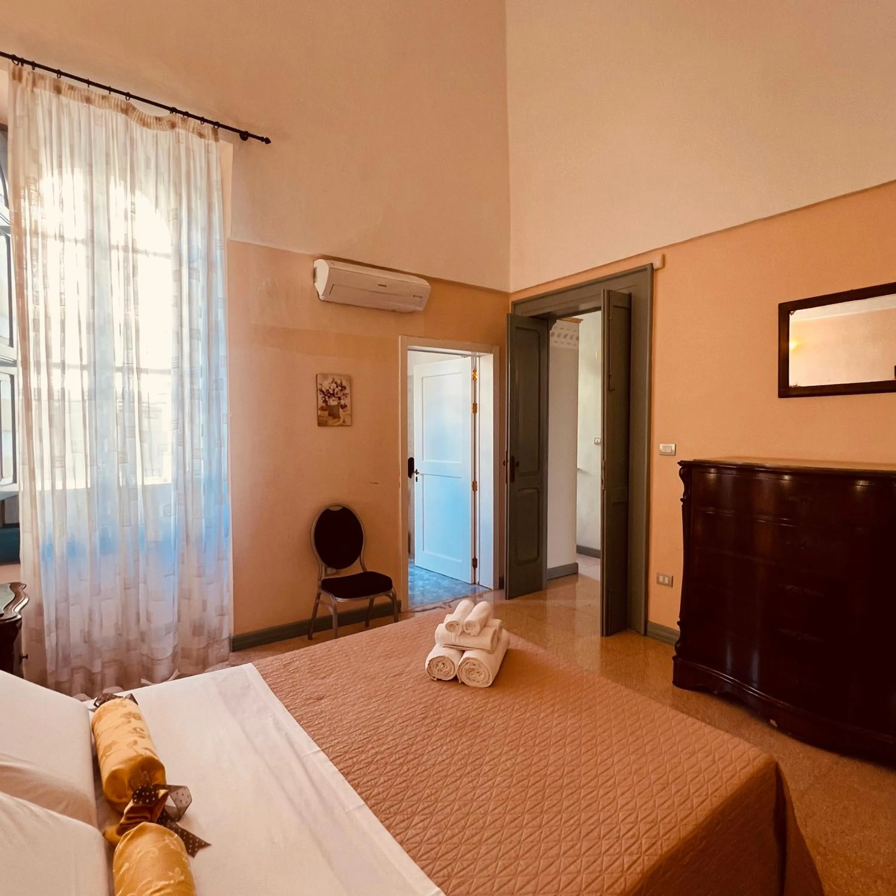 Bed in Villa Raffaella