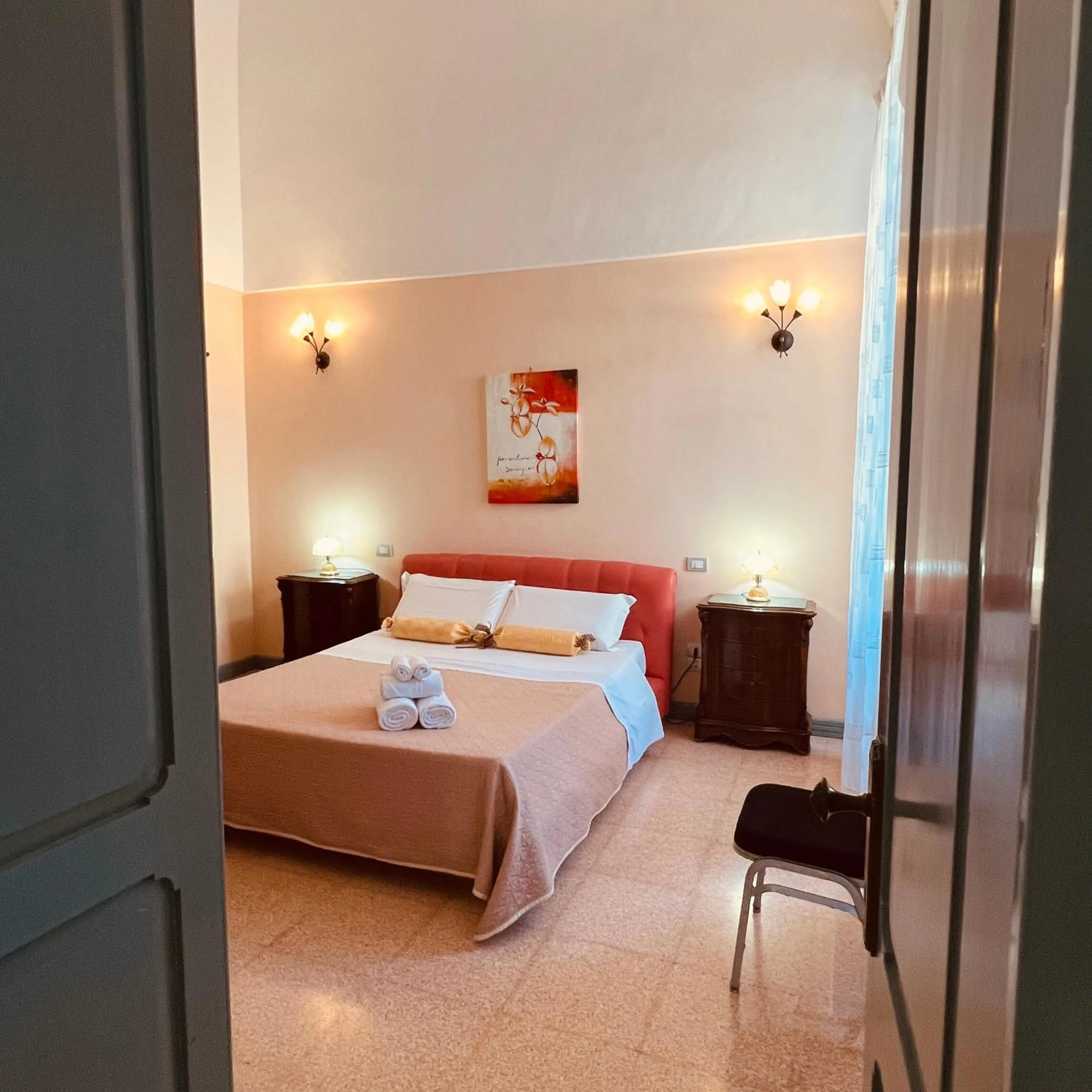 Bed in Villa Raffaella