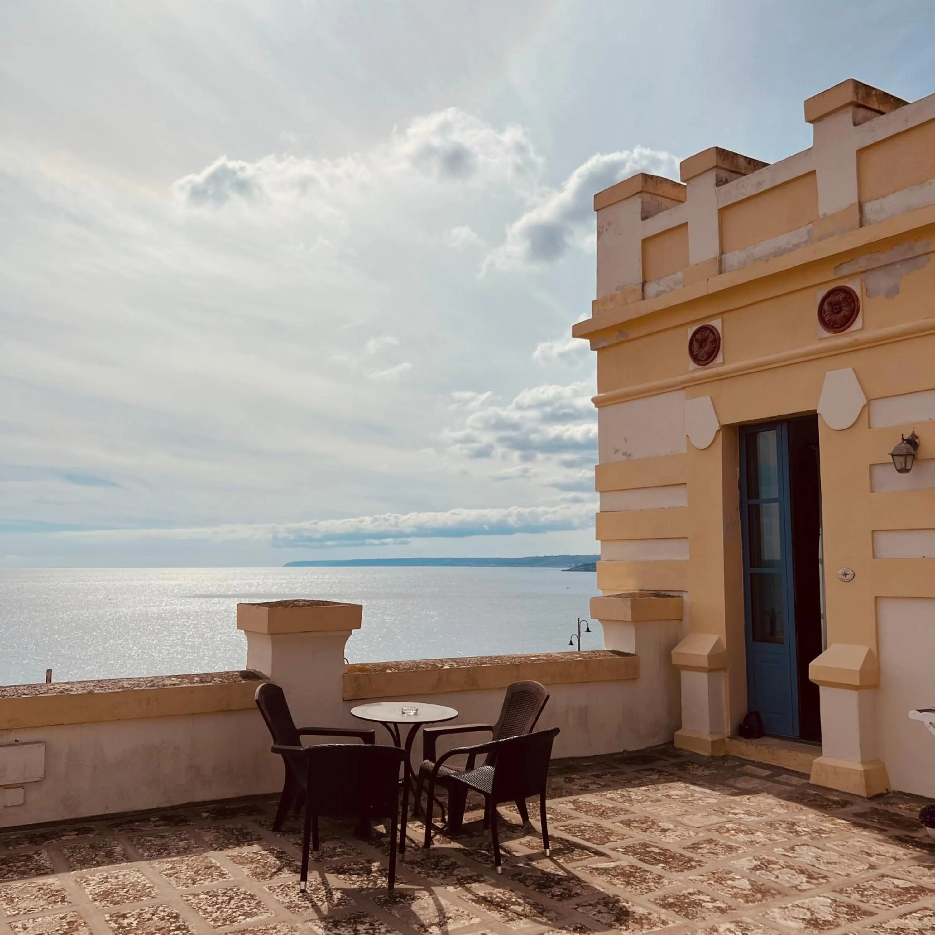 Natural landscape in Villa Raffaella