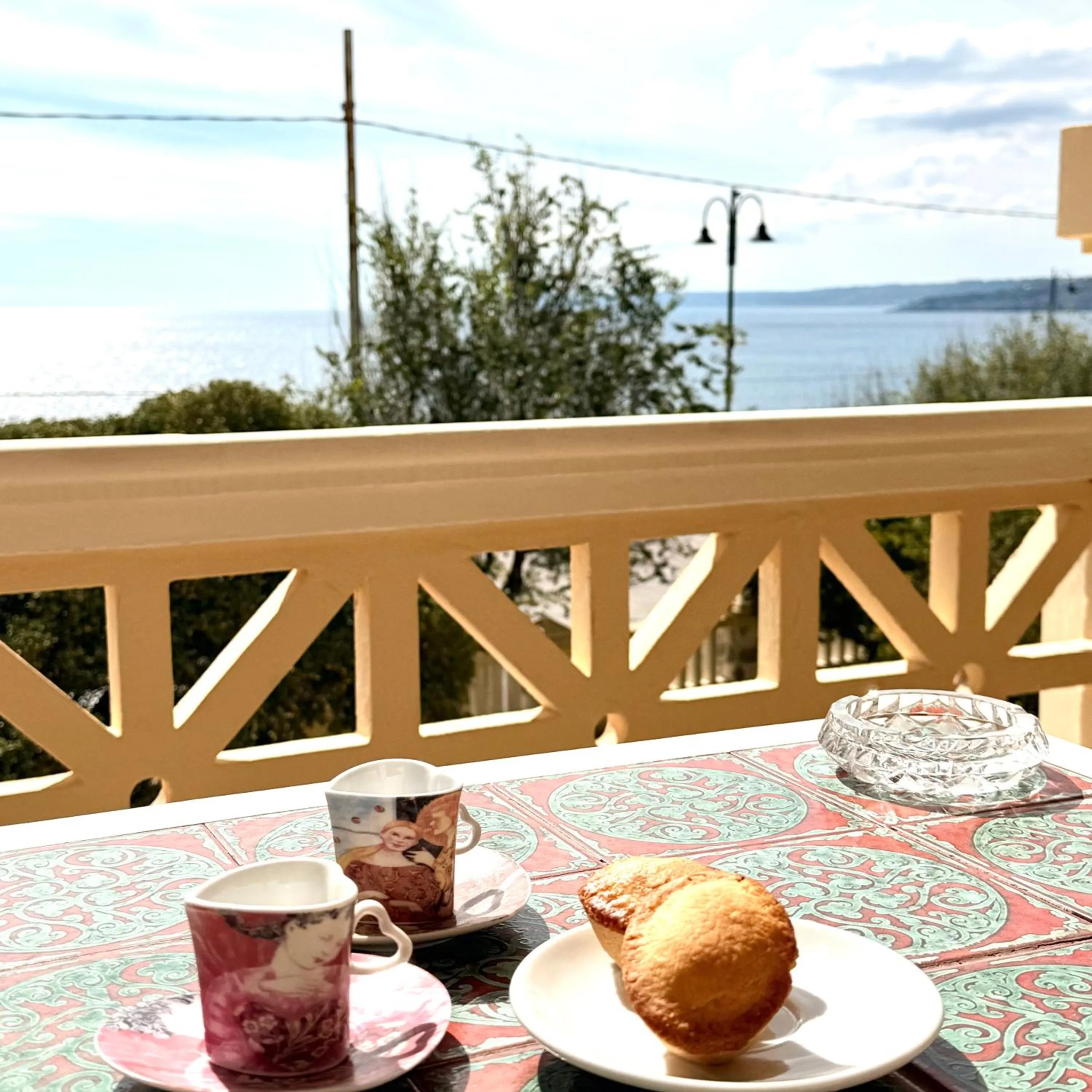 Natural landscape in Villa Raffaella