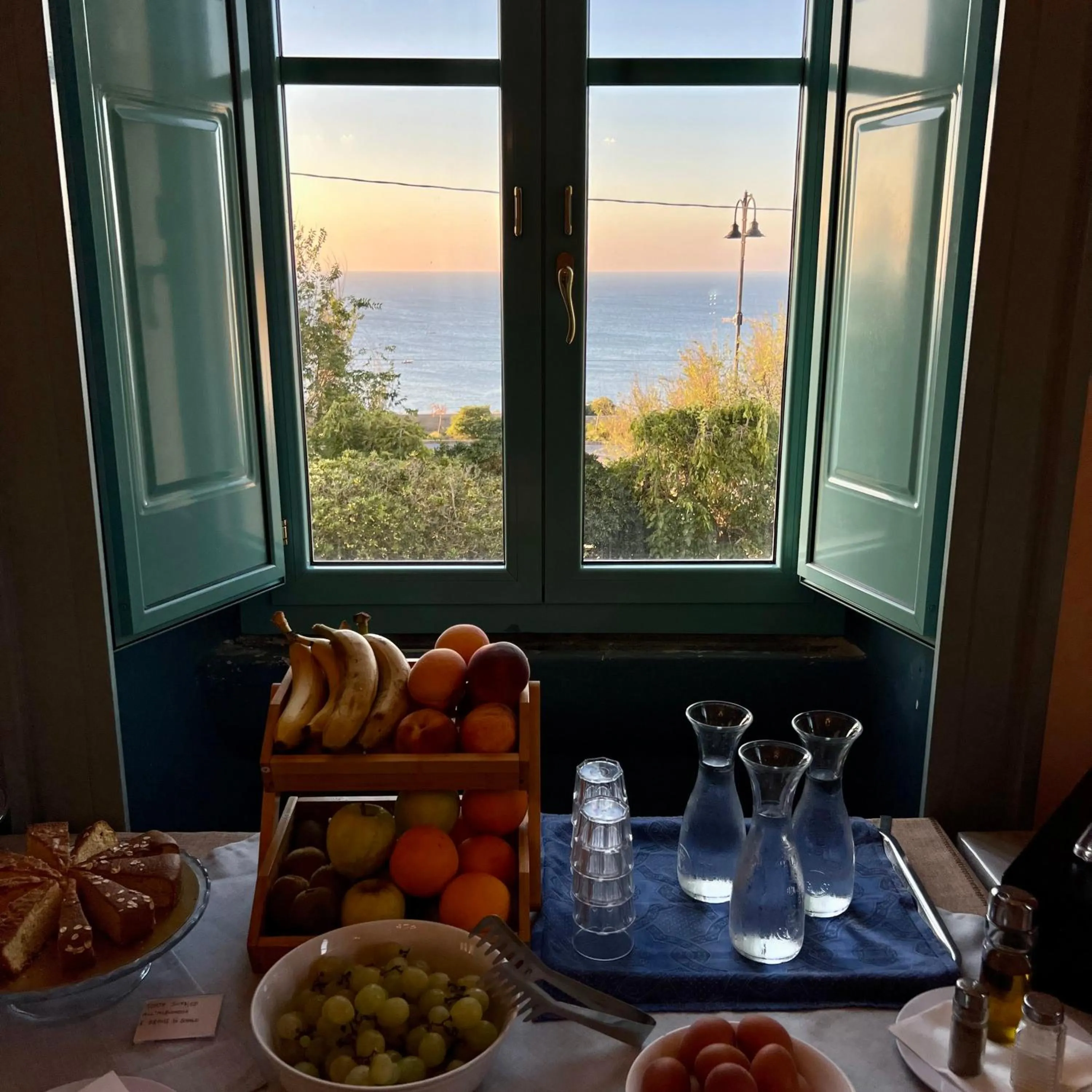 Natural landscape in Villa Raffaella