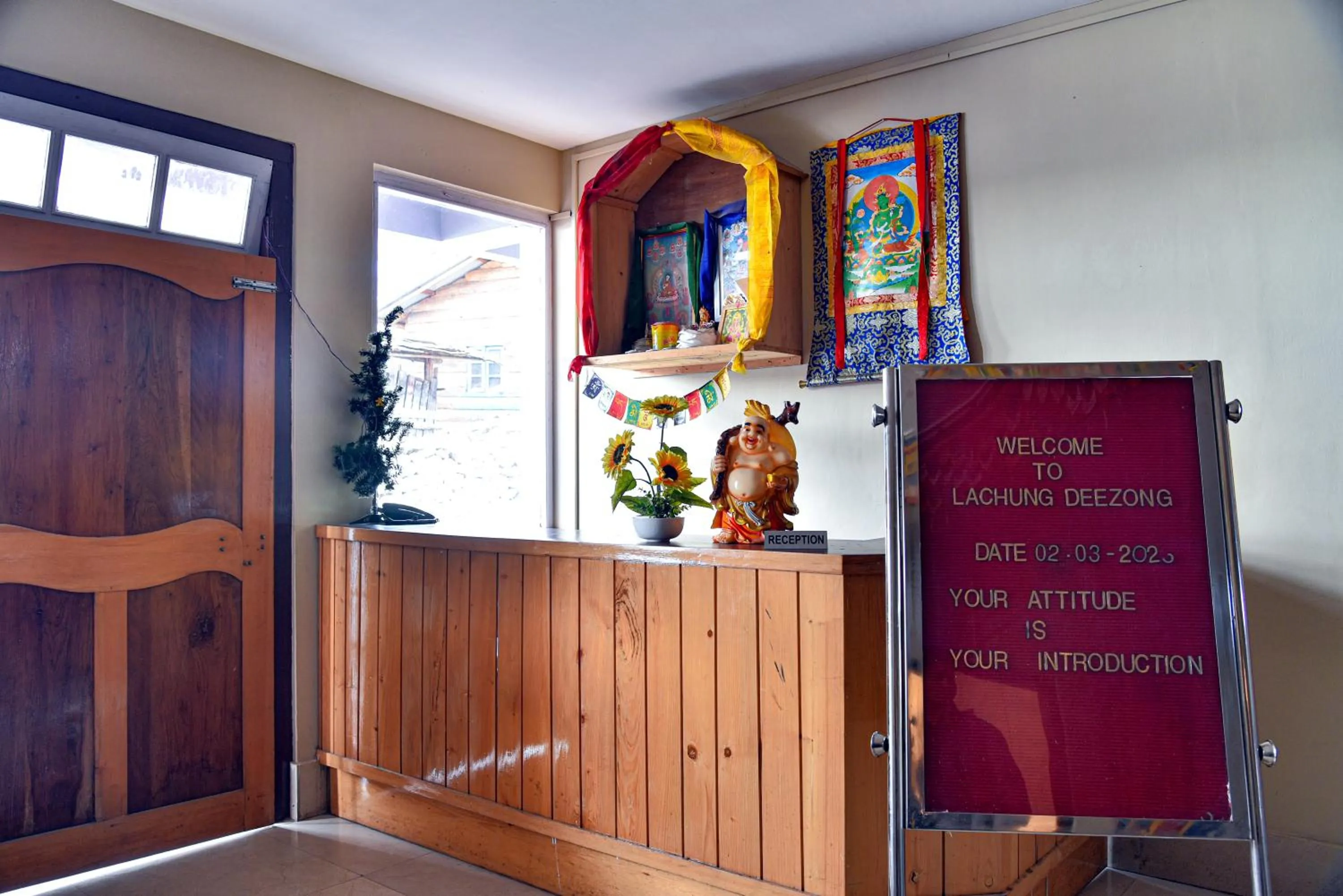 Facade/entrance in Rufina Lachung Deezong
