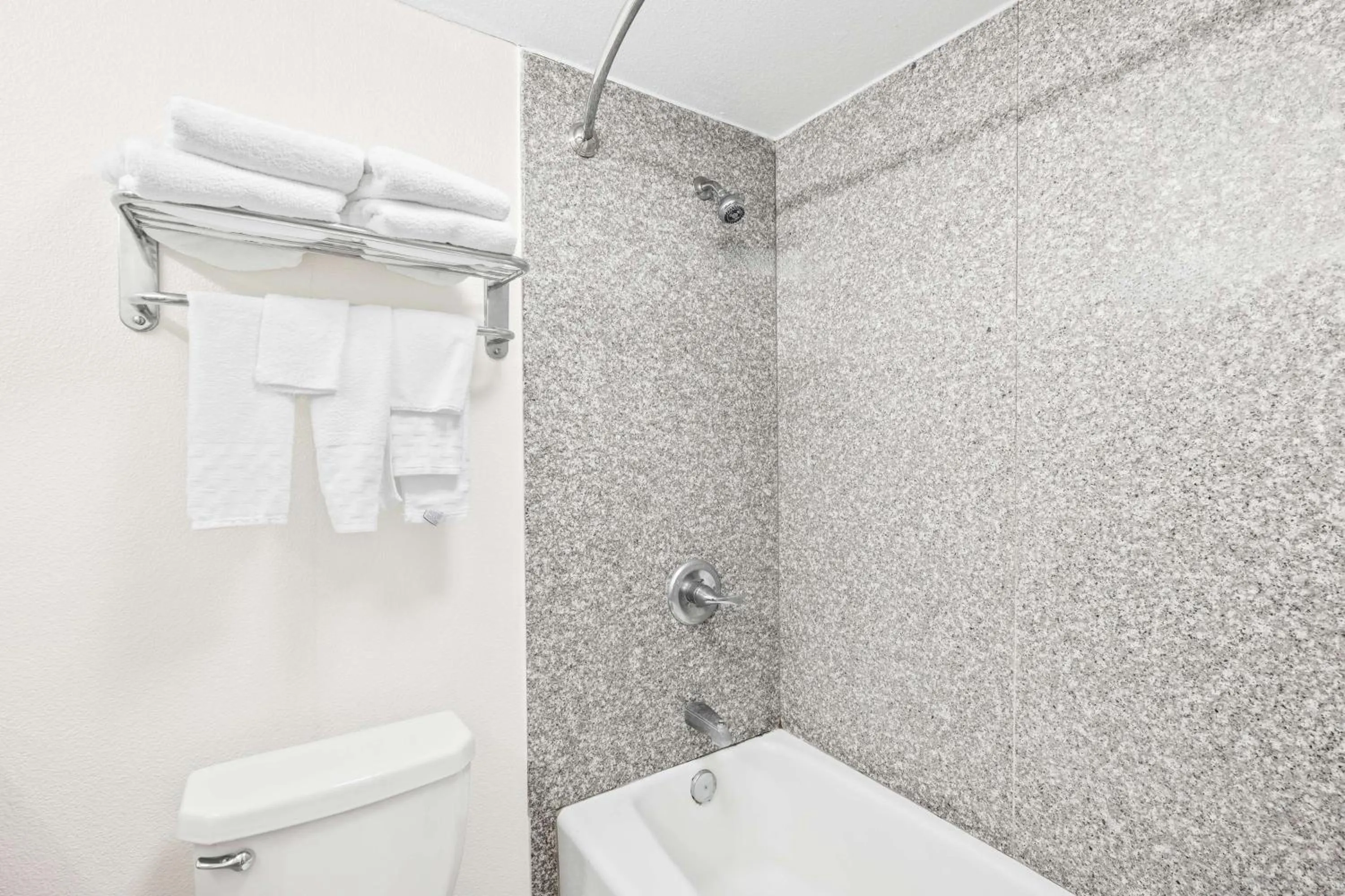 Bathroom in SureStay Plus Hotel by Best Western Lubbock Medical Center