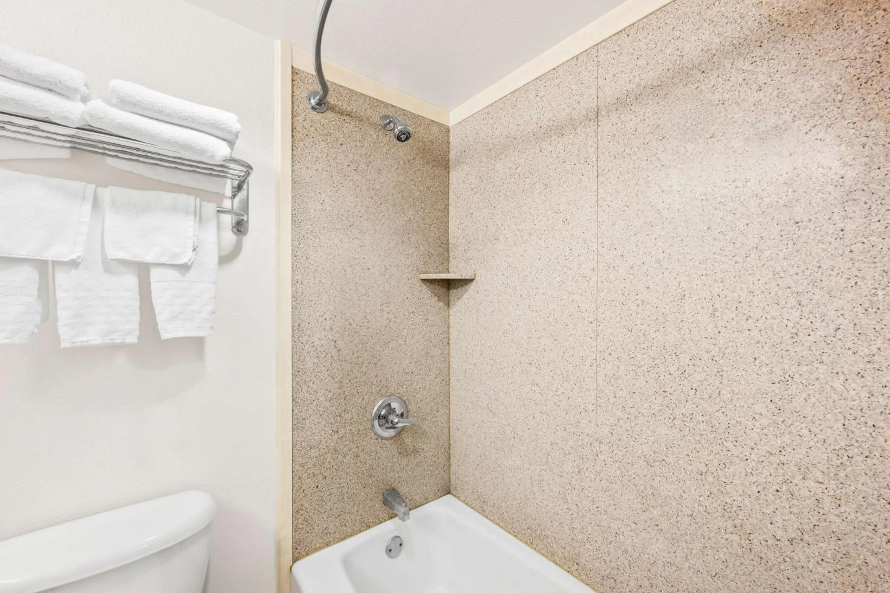 Bathroom in SureStay Plus Hotel by Best Western Lubbock Medical Center