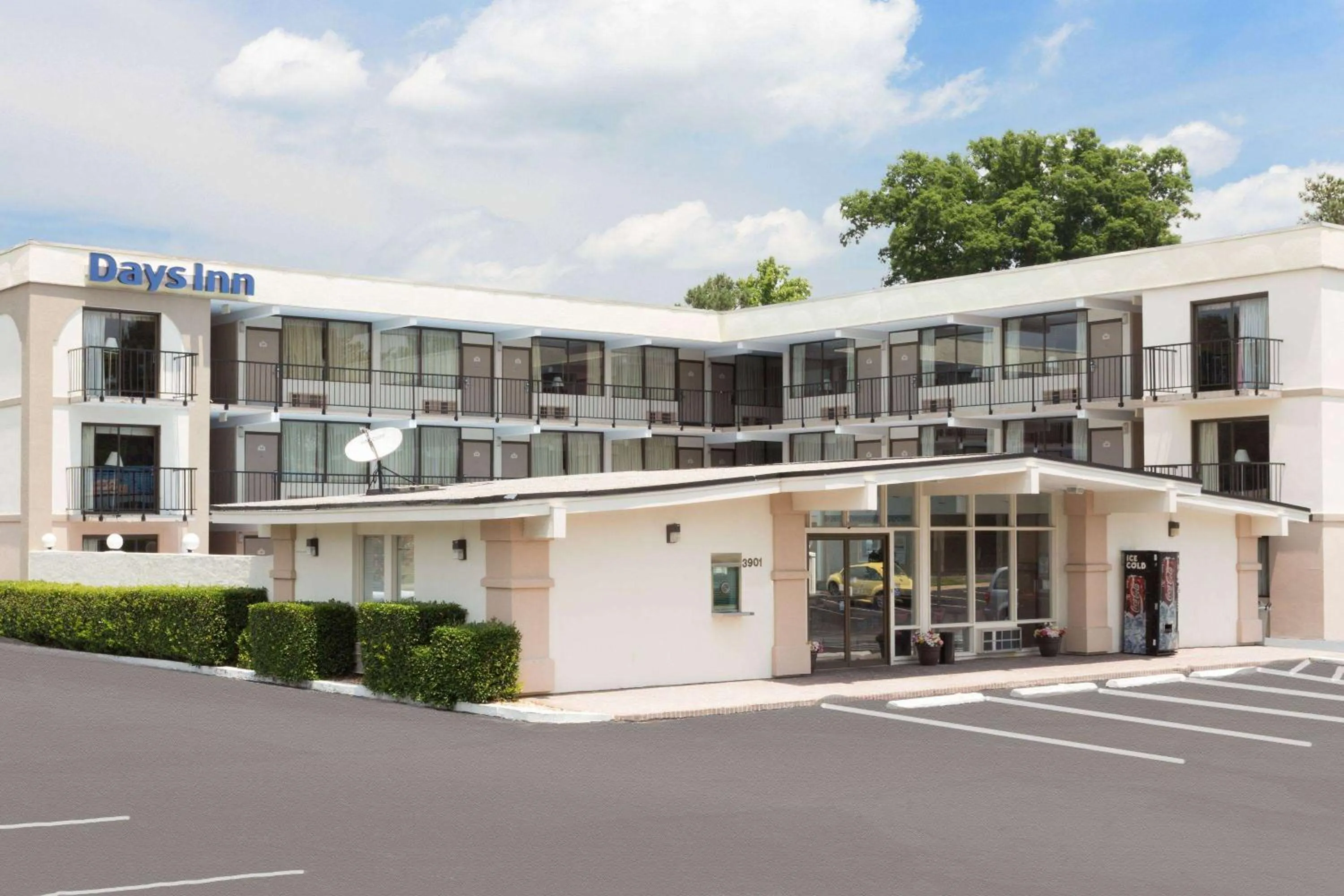 Property building in Days Inn by Wyndham Raleigh South