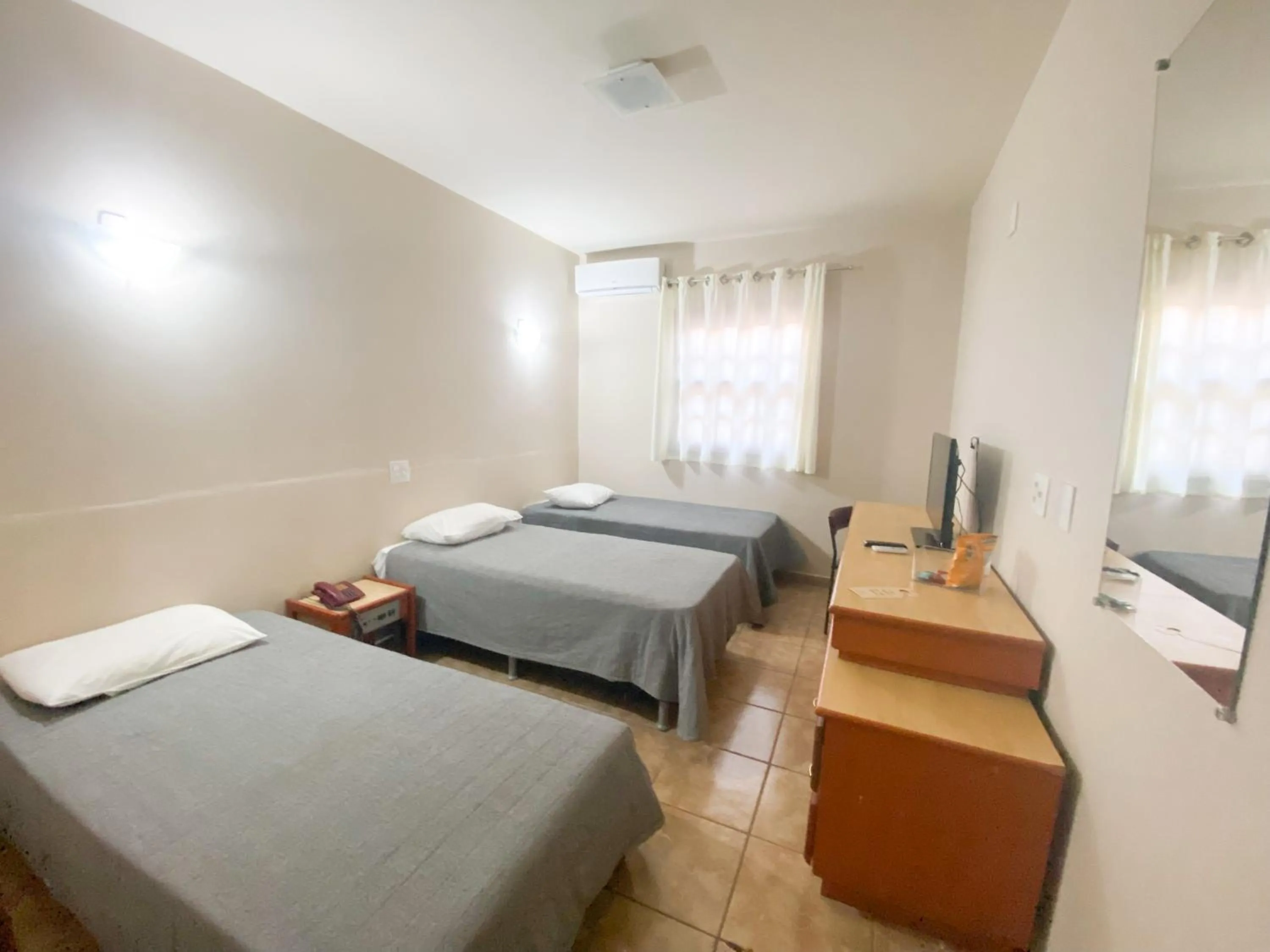 Bed in Hotel Dona Beja