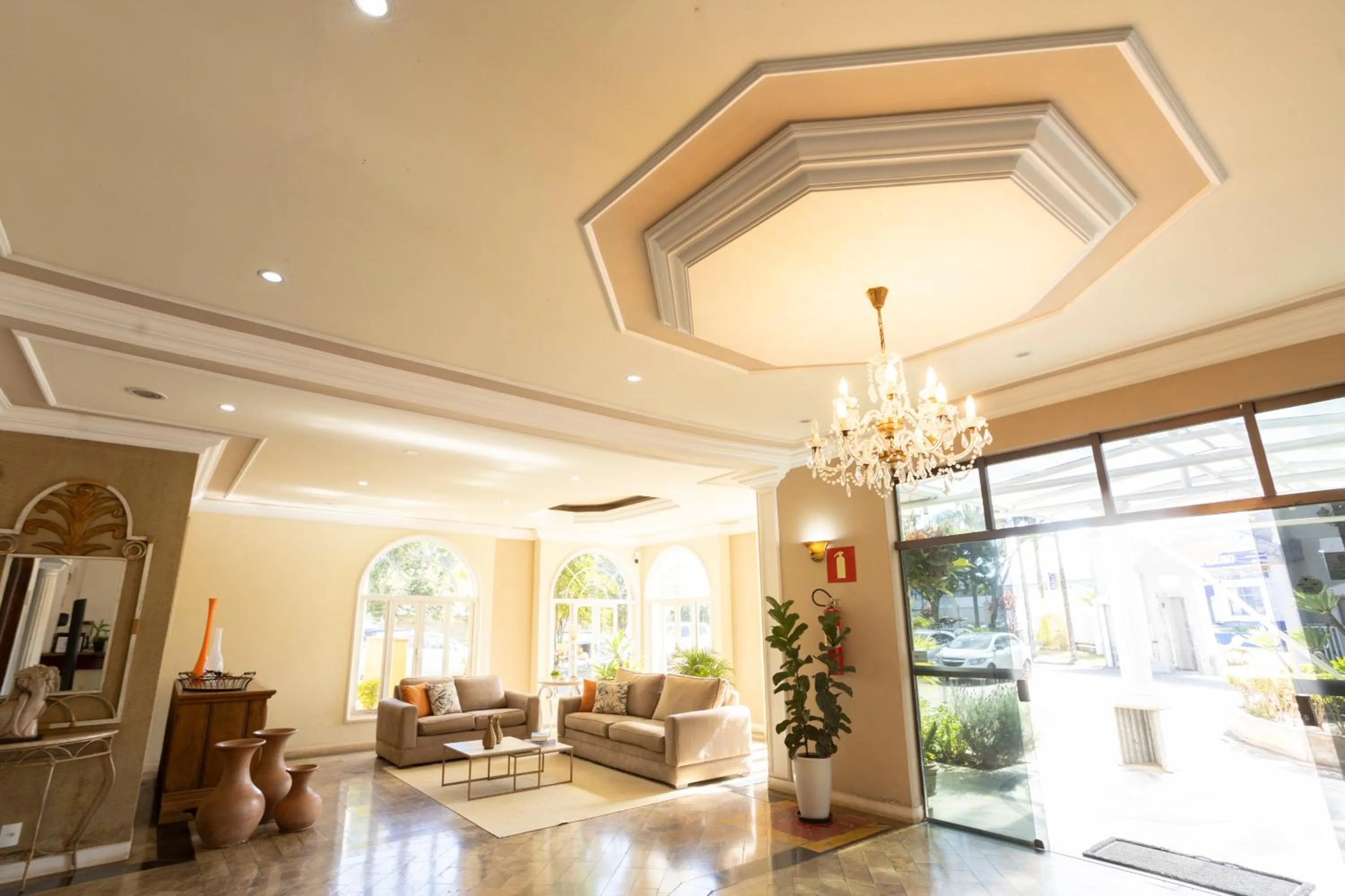 Living room in Hotel Dona Beja