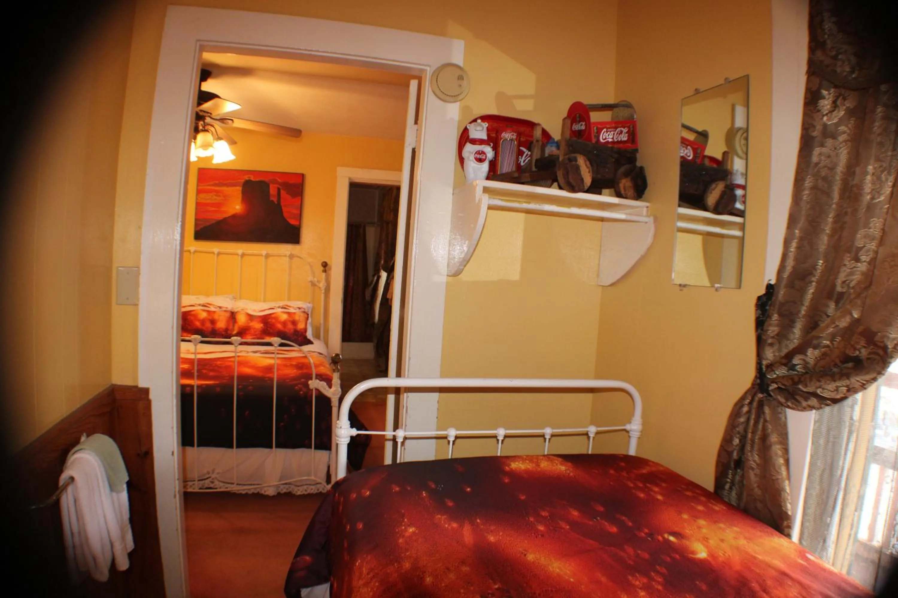 Bed in The Inn at Castle Rock