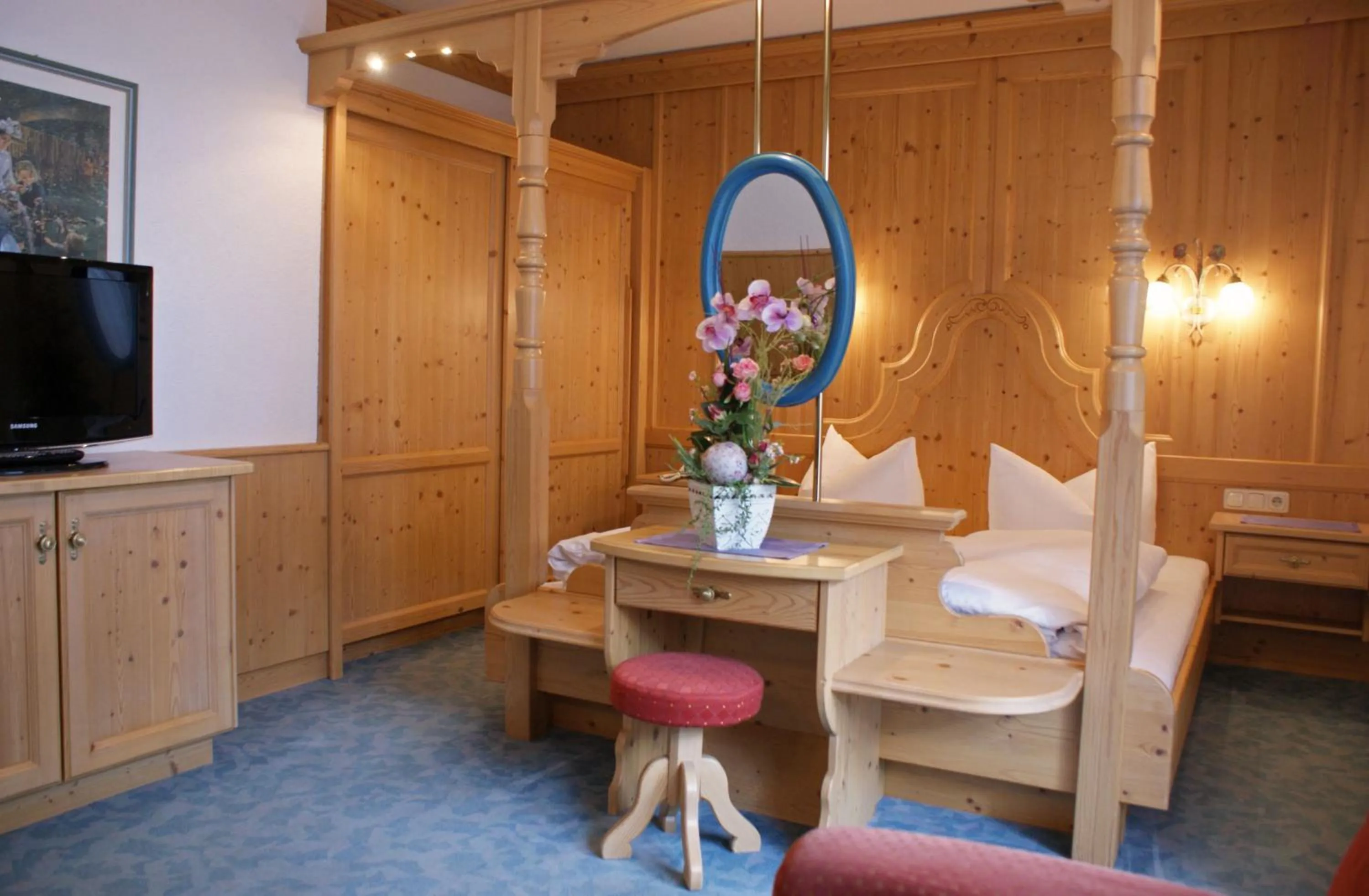 Bed in Sportapart Garni Mallaun