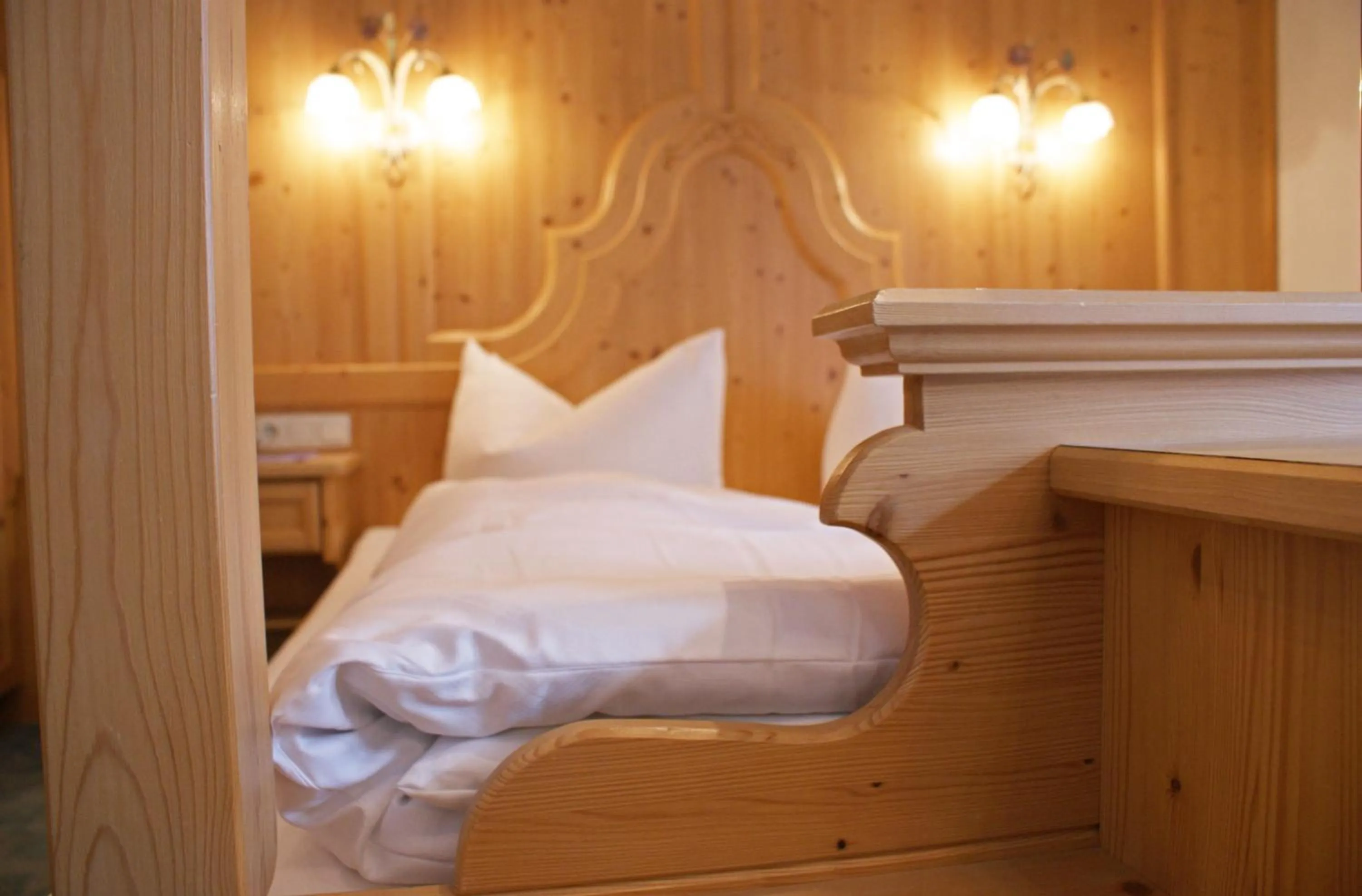 Bed in Sportapart Garni Mallaun