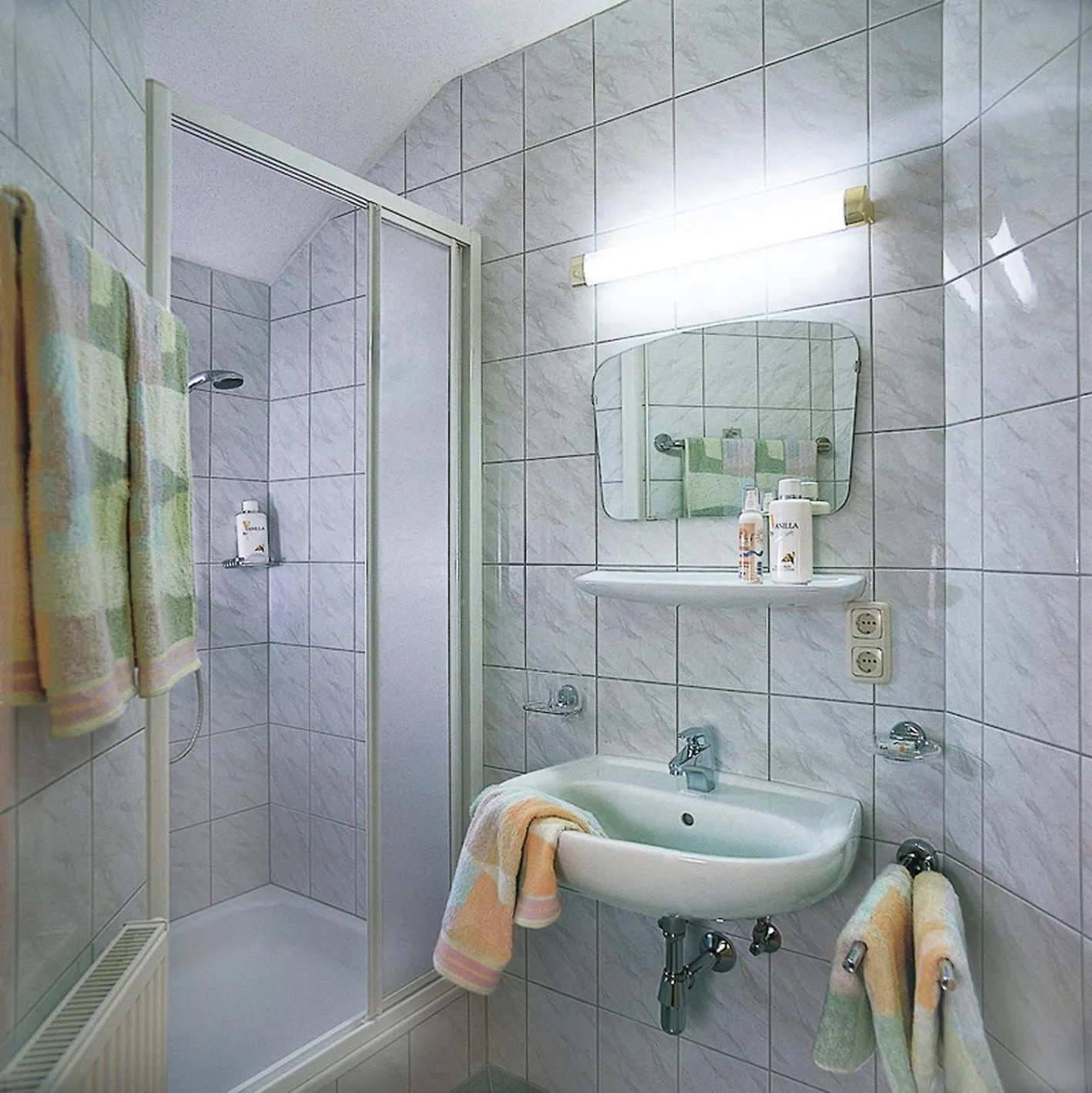 Bathroom in Sportapart Garni Mallaun