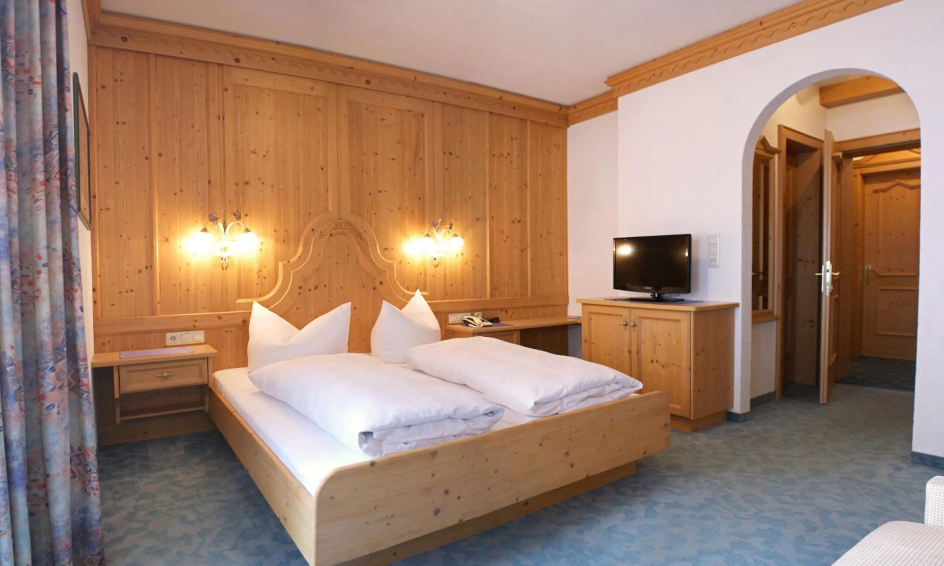 Bed in Sportapart Garni Mallaun