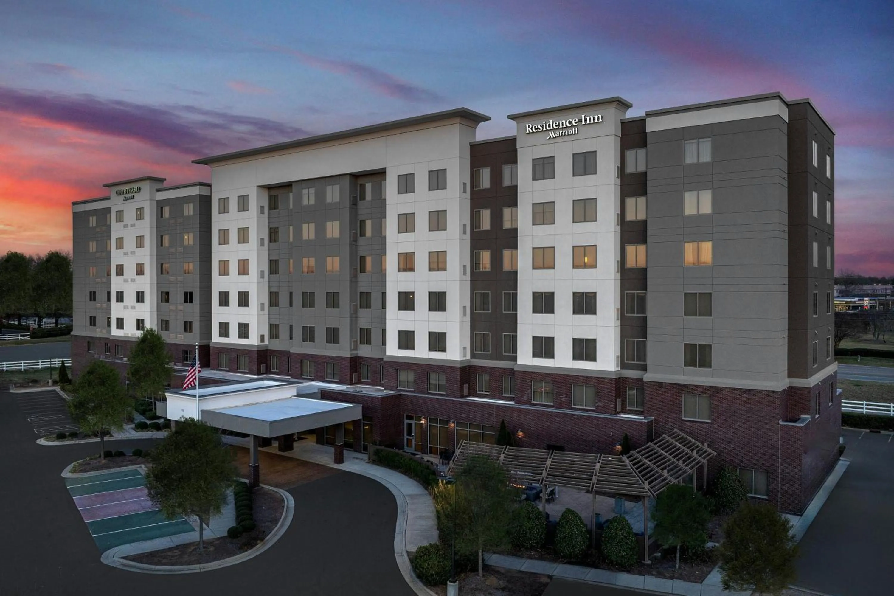 Property building in Residence Inn by Marriott Charlotte Northlake