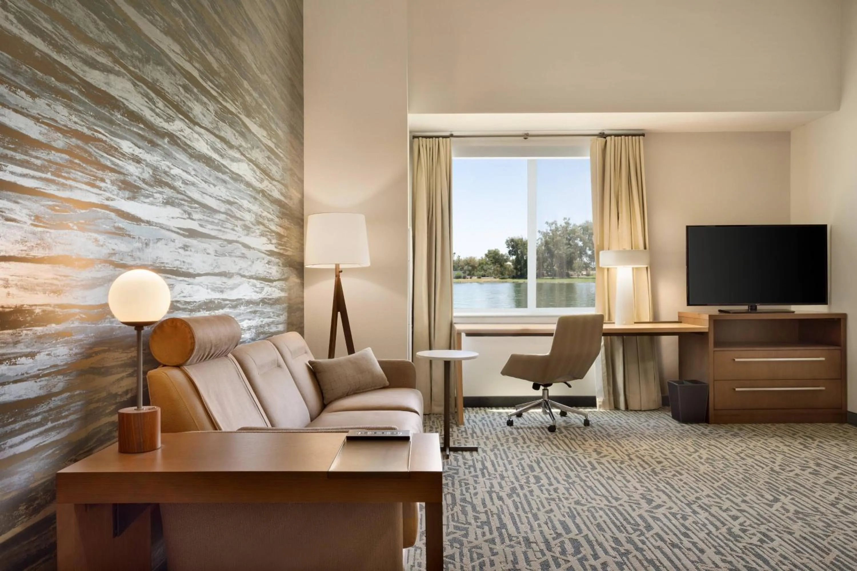 Living room in Residence Inn by Marriott Phoenix Chandler/South