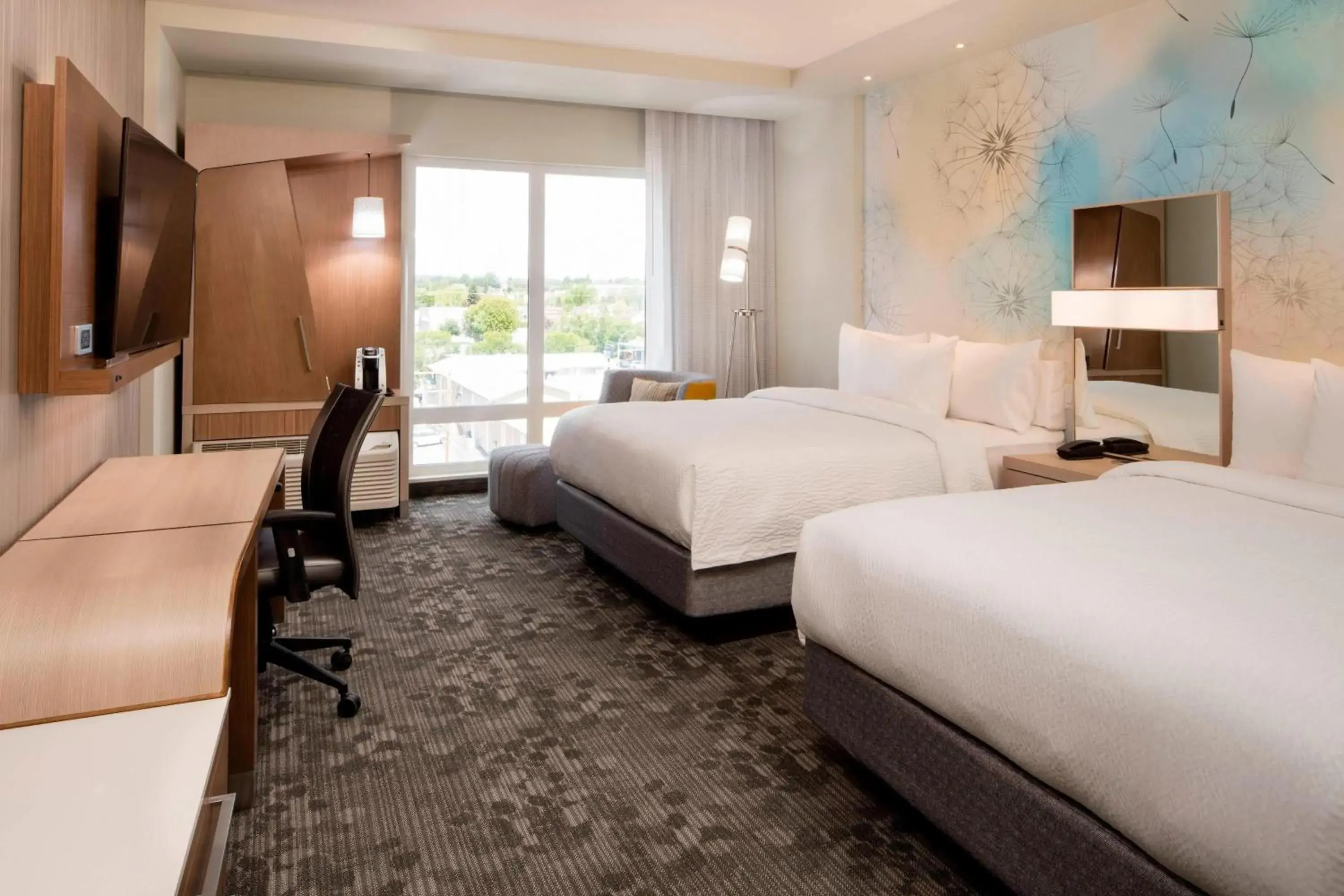 Queen Room with Two Queen Beds - High Floor in Courtyard by Marriott Prince George Queen Room with Two Queen Beds - High Floor in Courtyard by Marriott Prince George