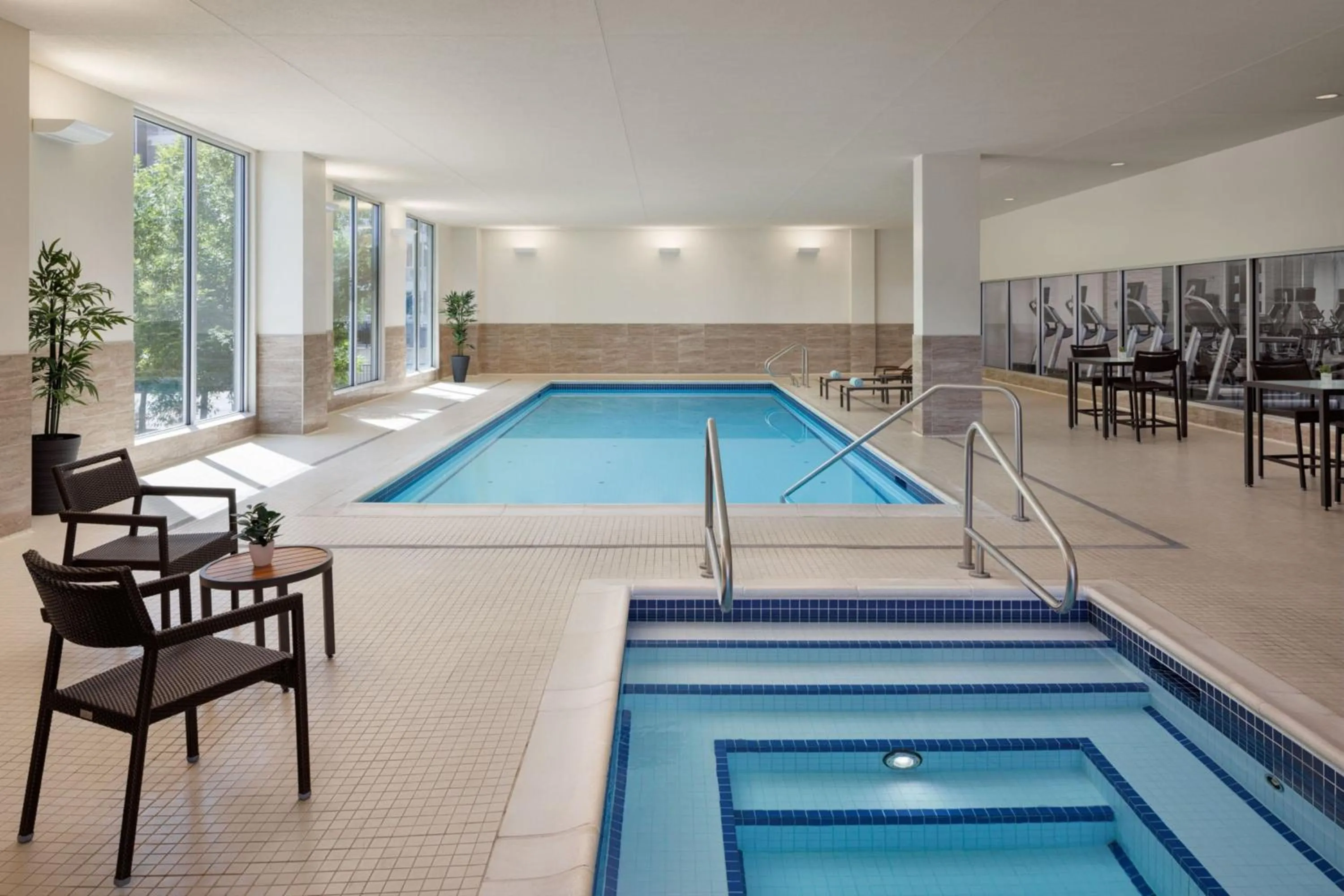Swimming pool in Courtyard by Marriott Prince George