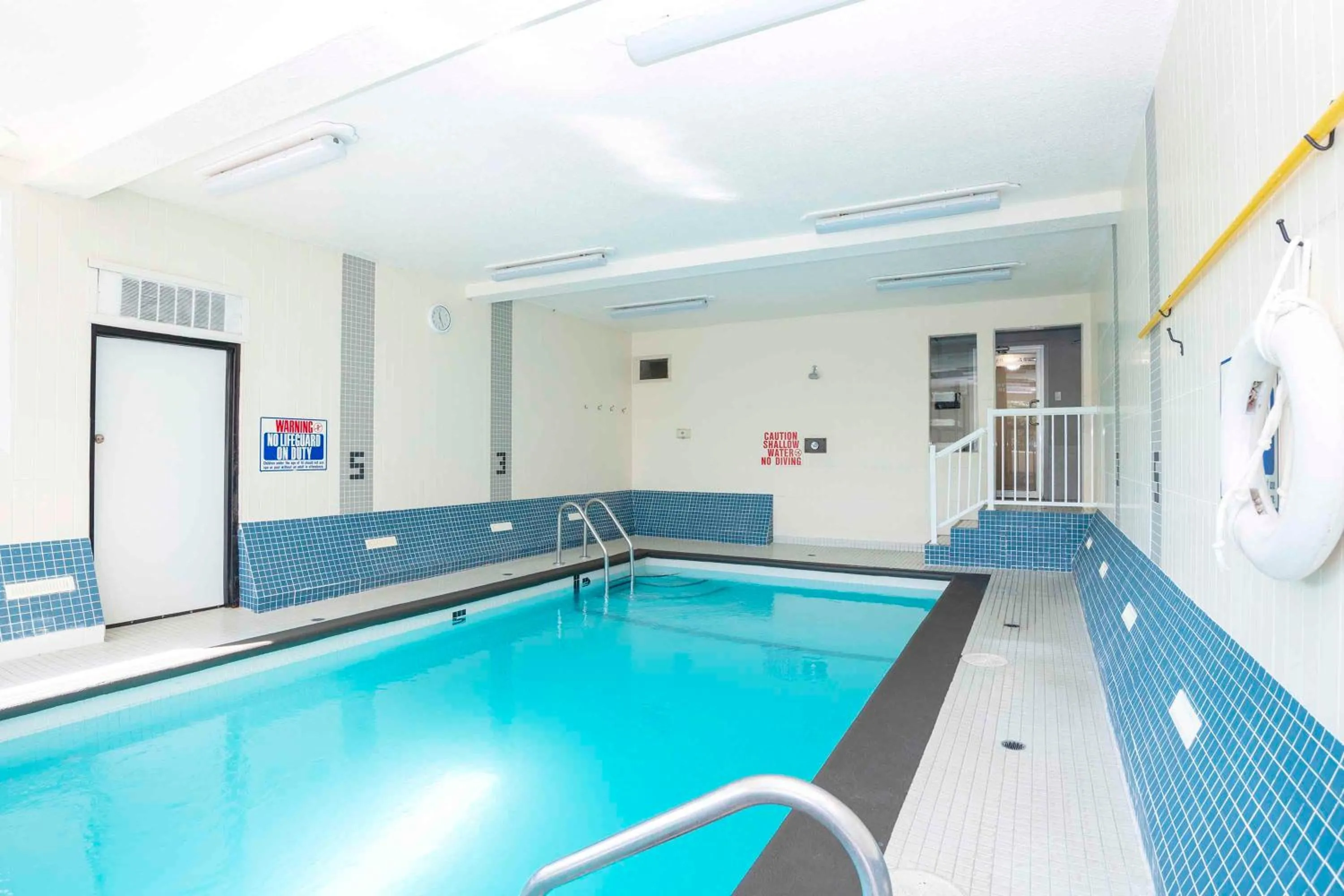 Swimming pool in Sandman Hotel & Suites Prince George