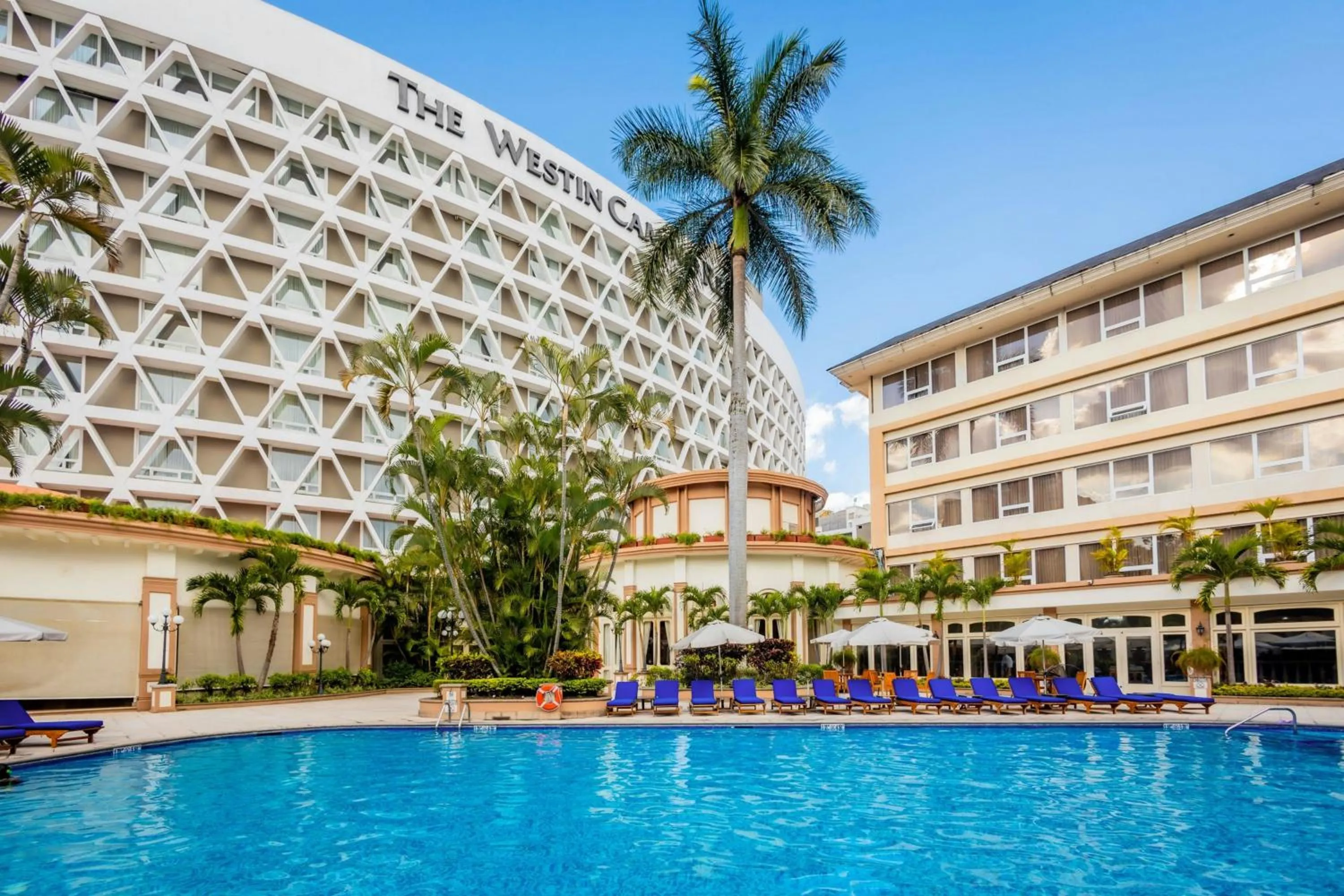 Swimming pool in The Westin Camino Real, Guatemala