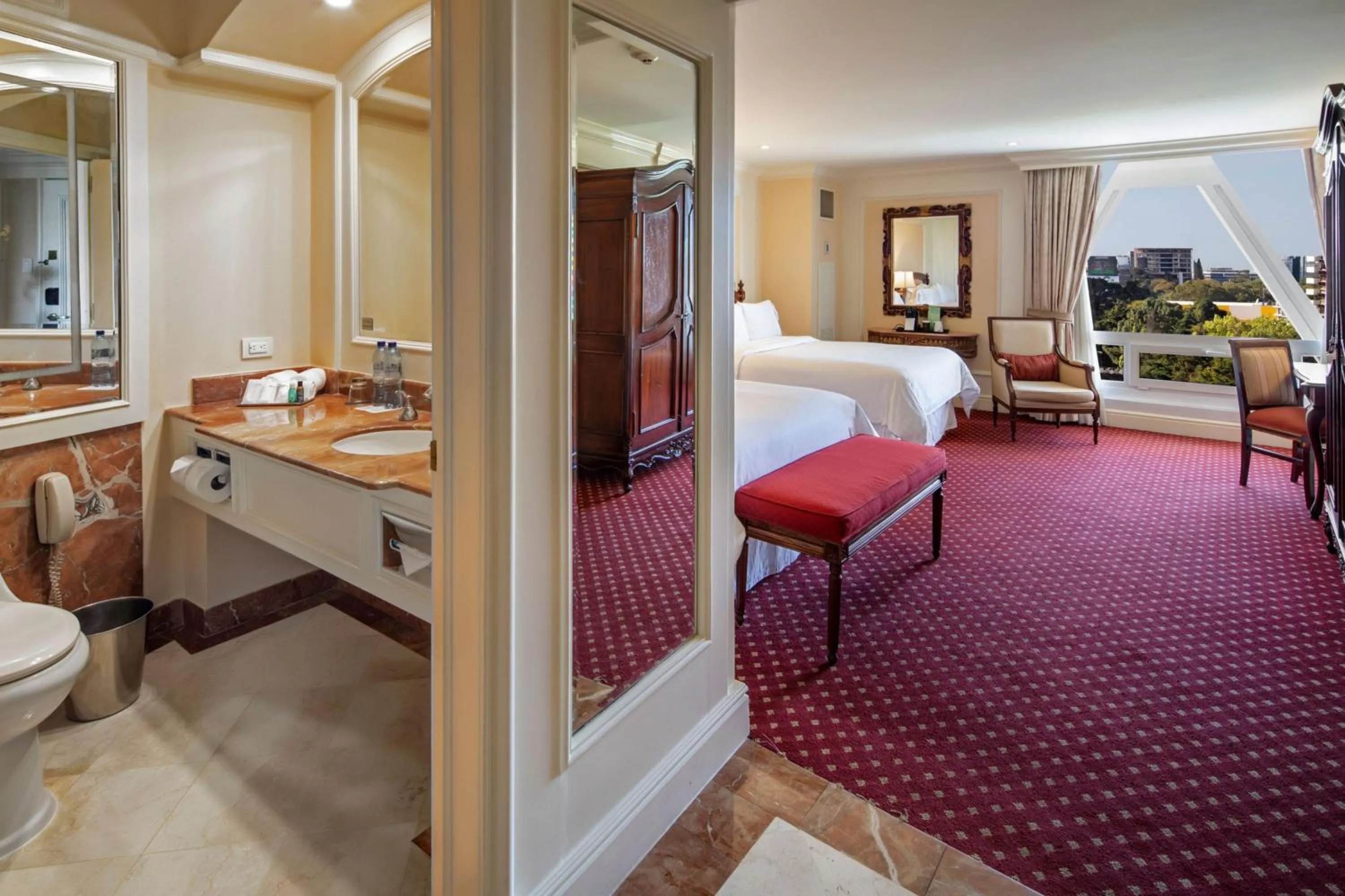 Photo of the whole room, Bed in The Westin Camino Real, Guatemala