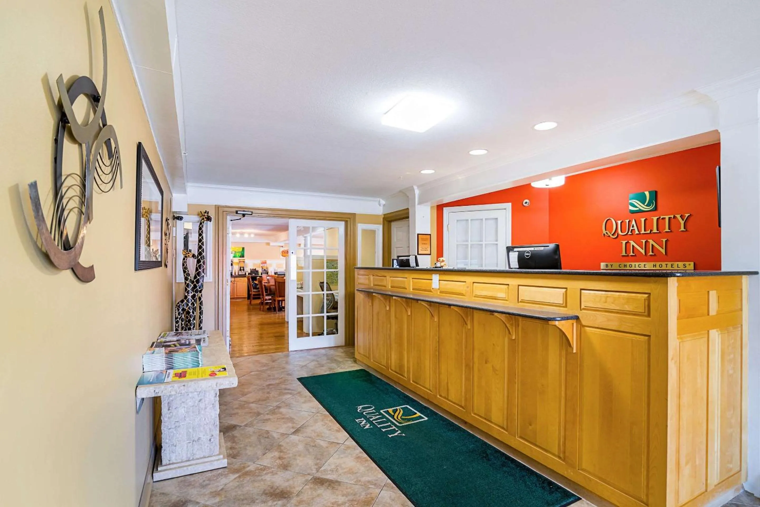 Lobby or reception in Quality Inn North Conway
