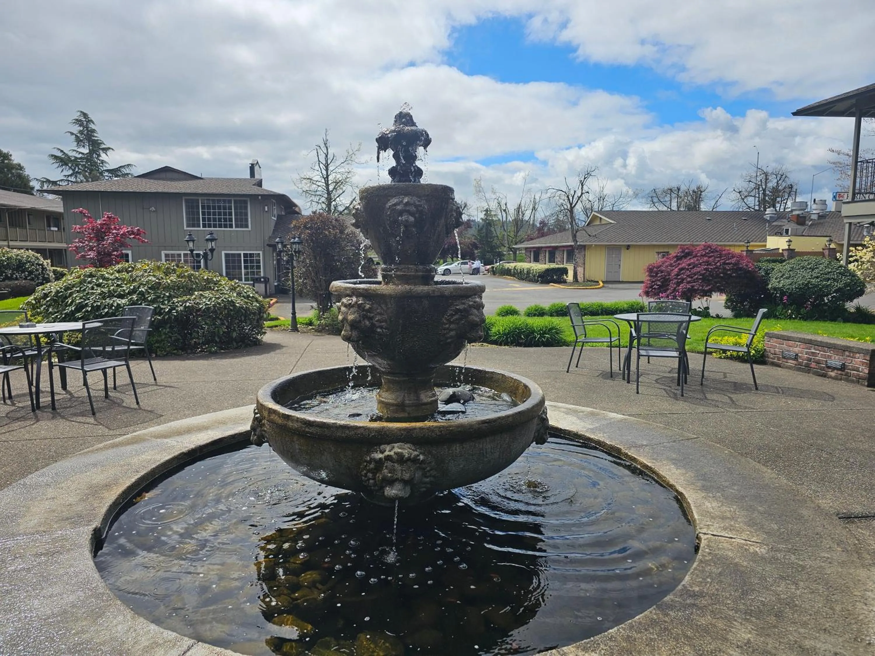 Garden in Village Inn