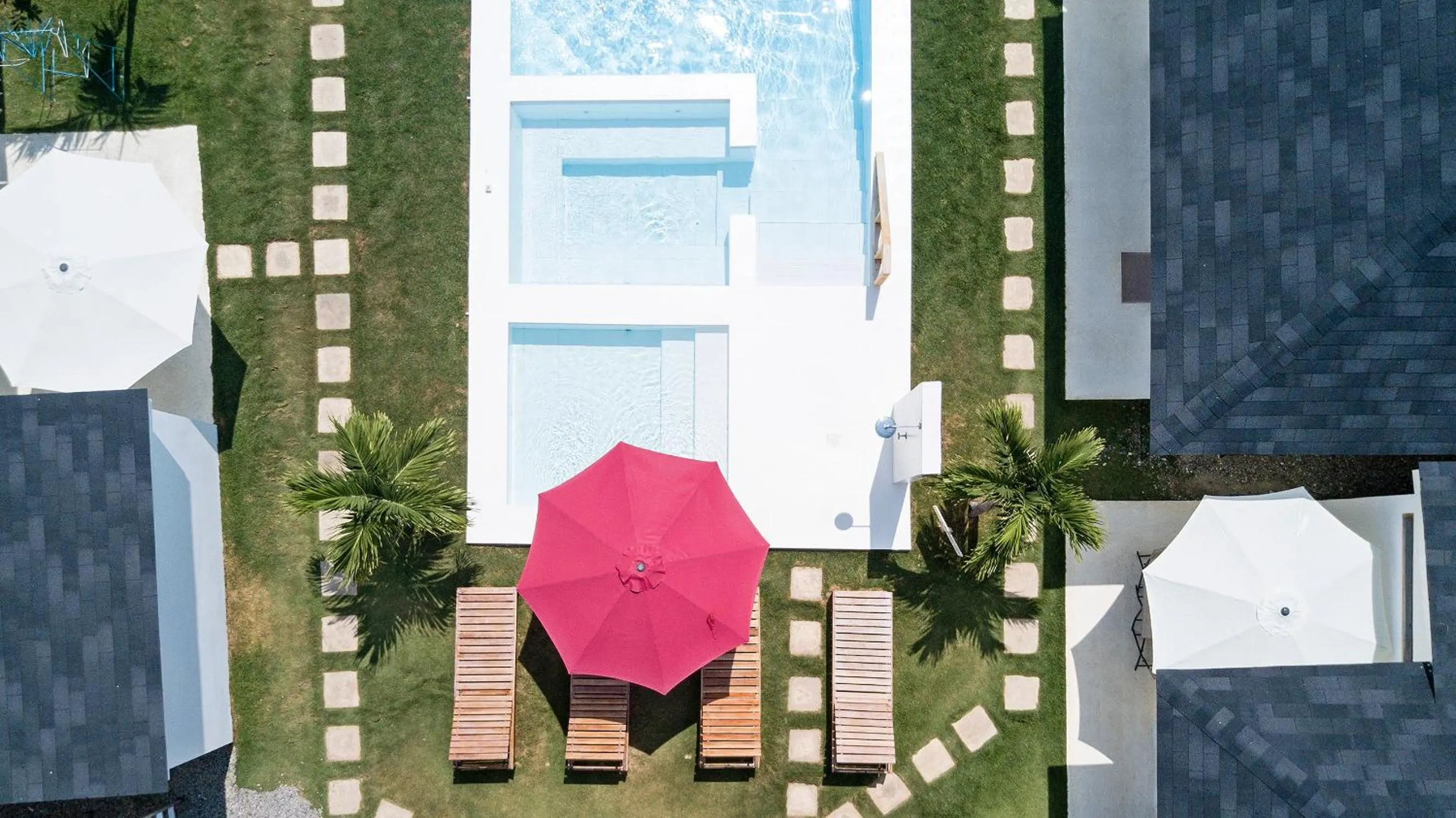 Pool view in Island World Panglao