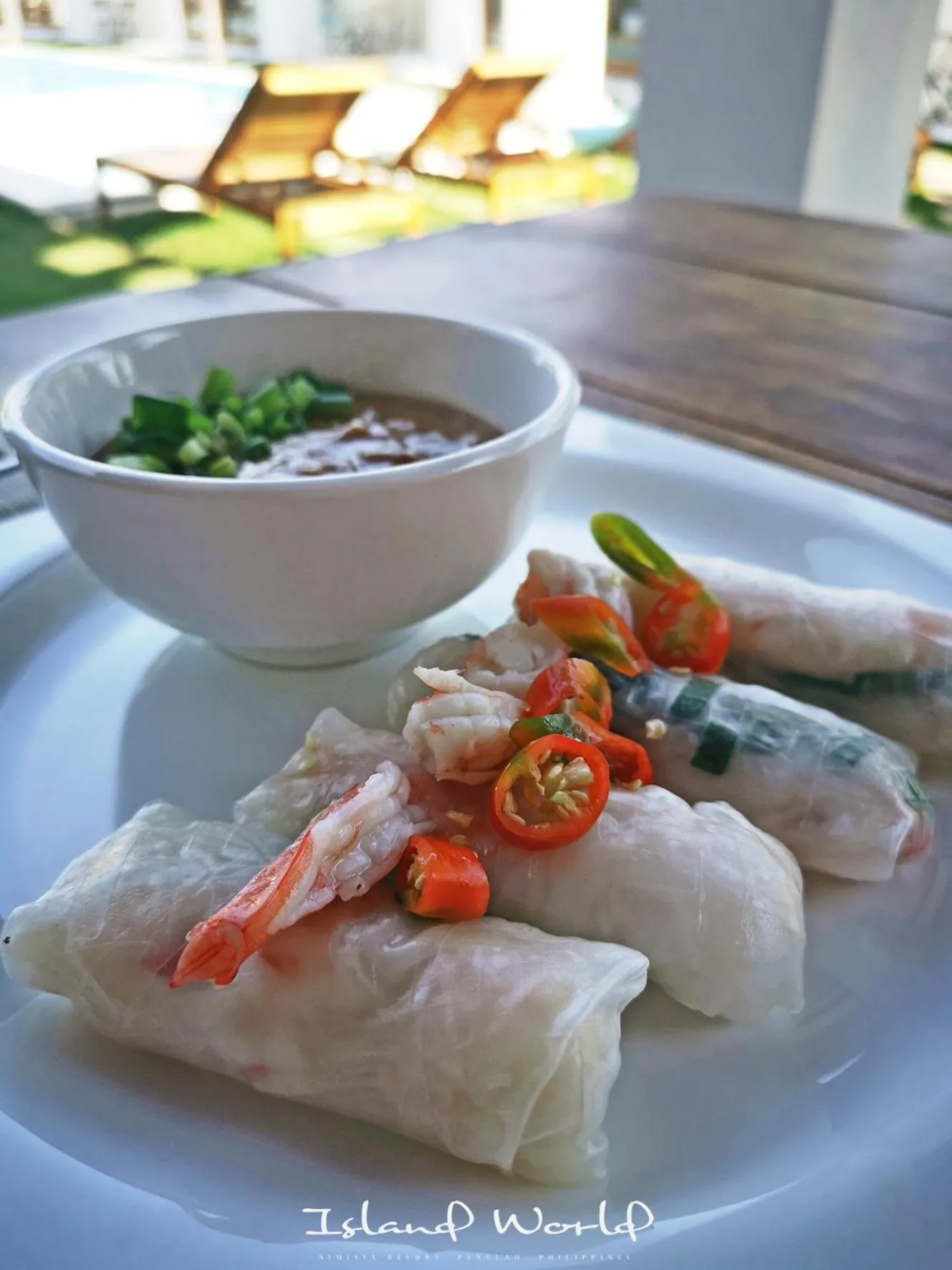 Food and drinks in Island World Panglao