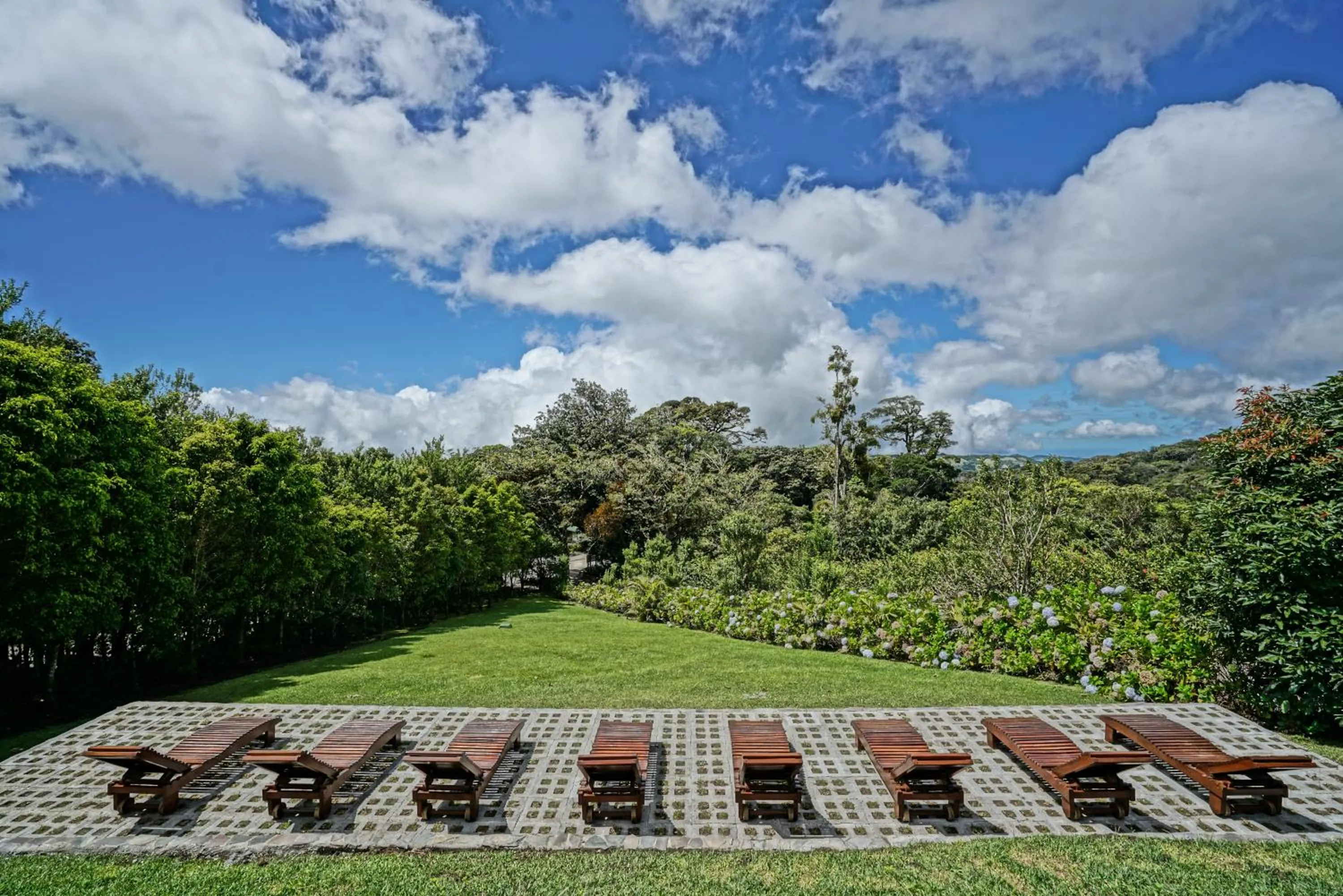 Garden in El Establo Mountain Hotel