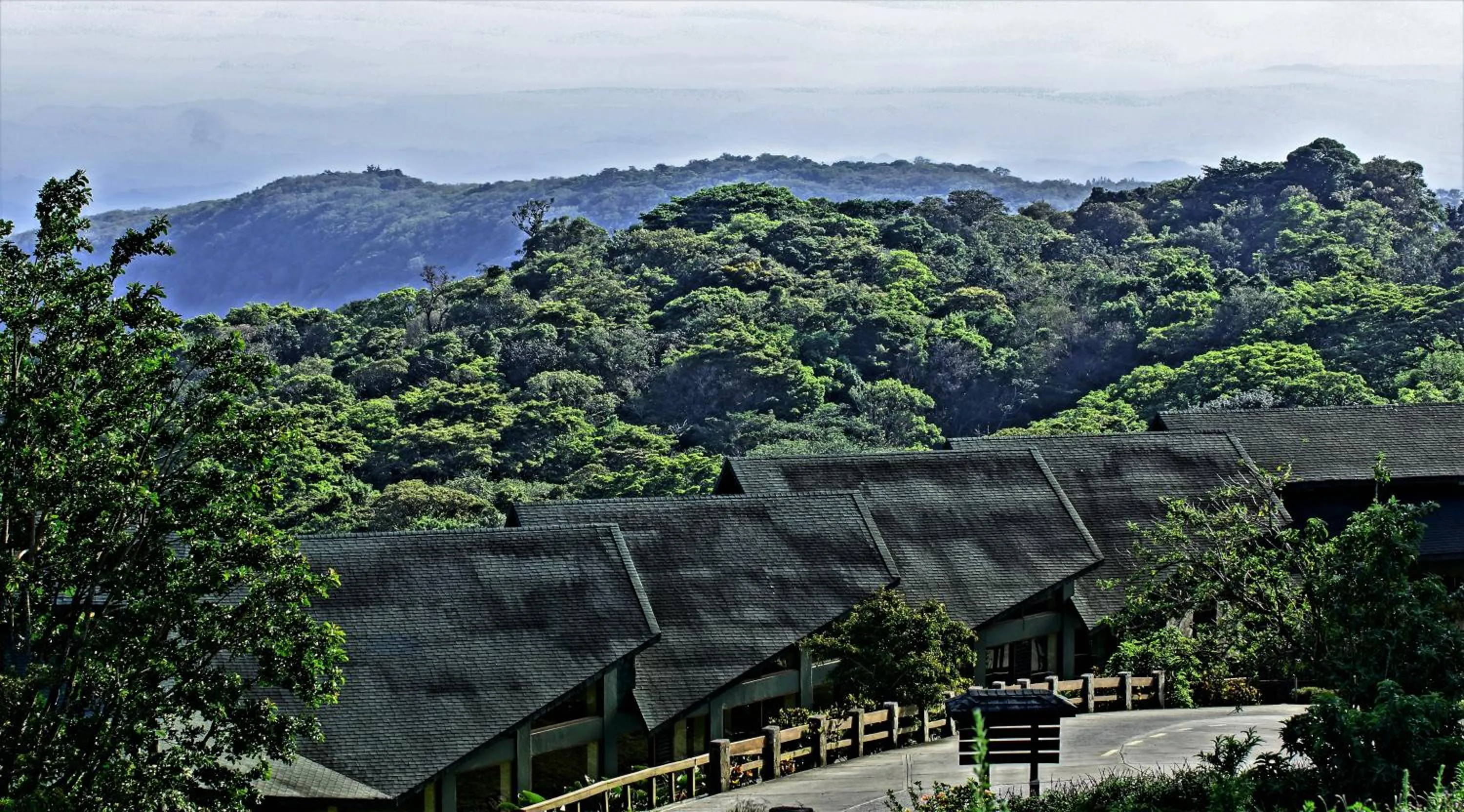 Bird's eye view in El Establo Mountain Hotel