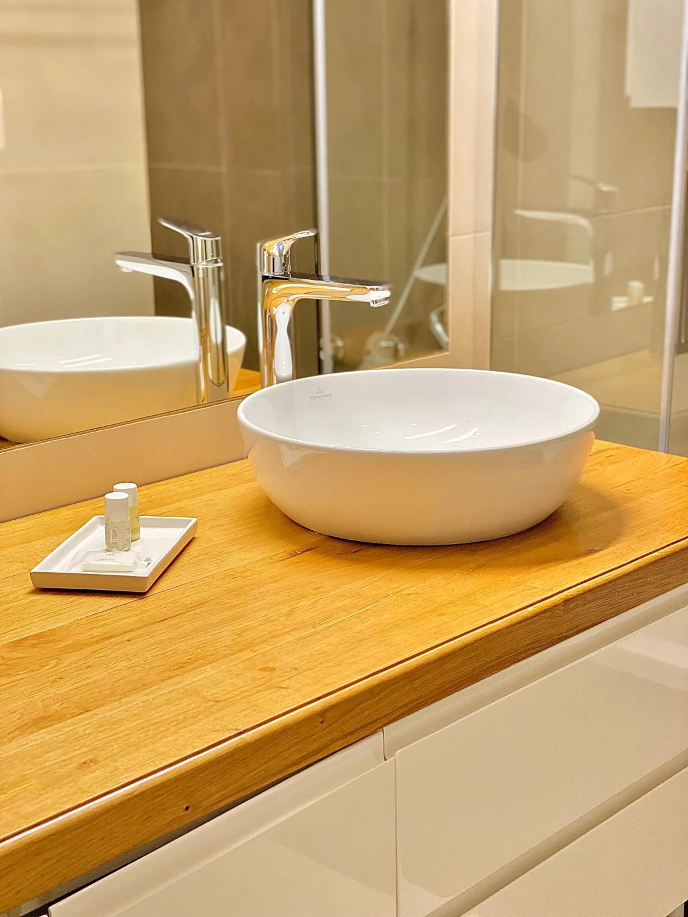 Bathroom in Steiner Residences Vienna Taborstrasse