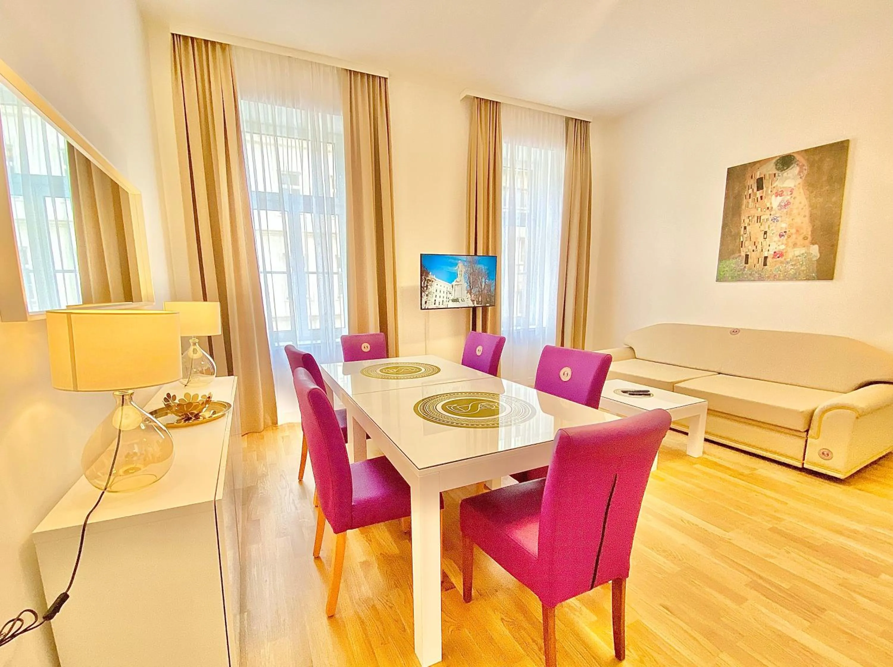 TV and multimedia in Steiner Residences Vienna Taborstrasse