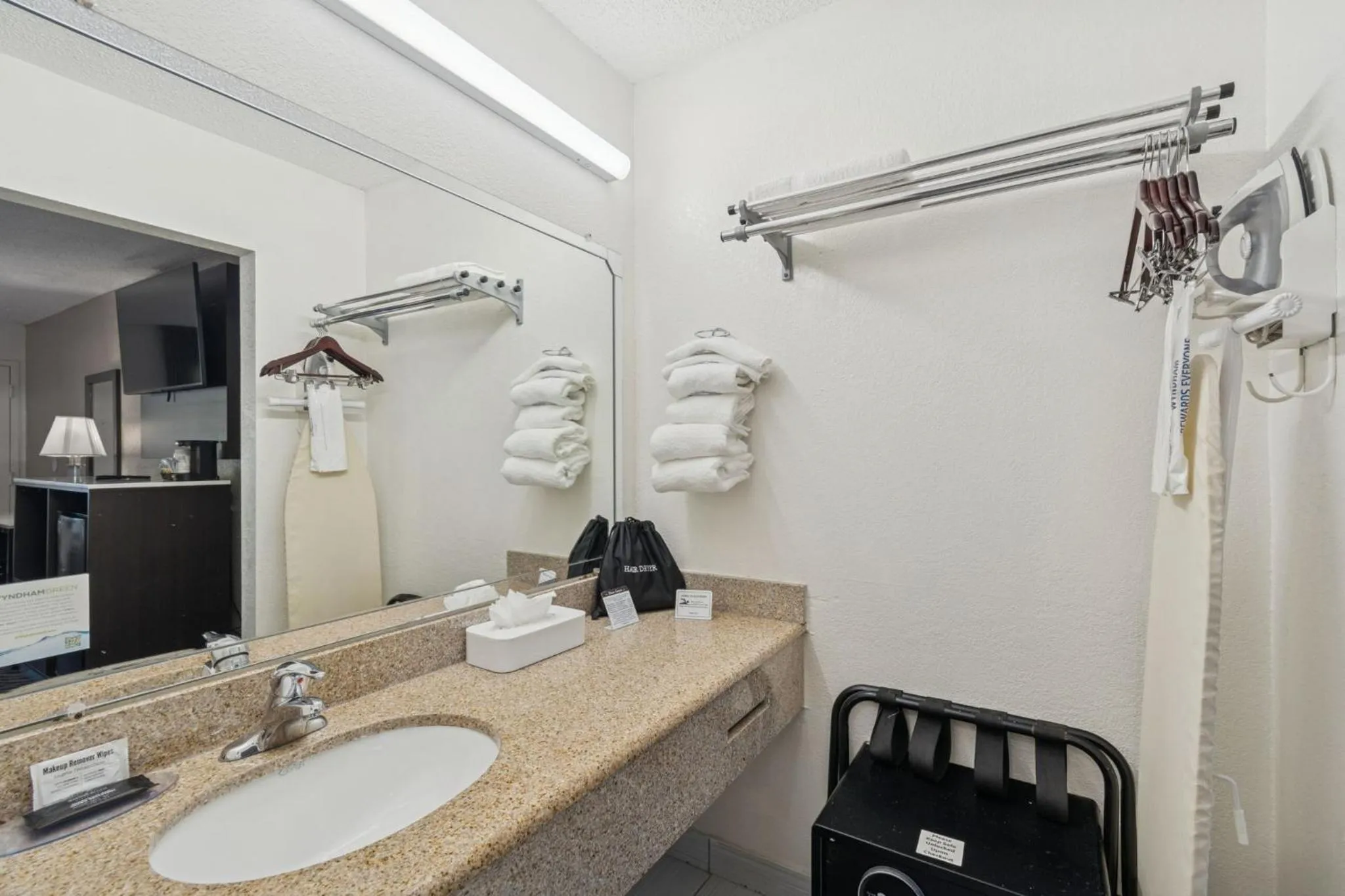 Bathroom in Ramada by Wyndham Temple Terrace/Tampa North