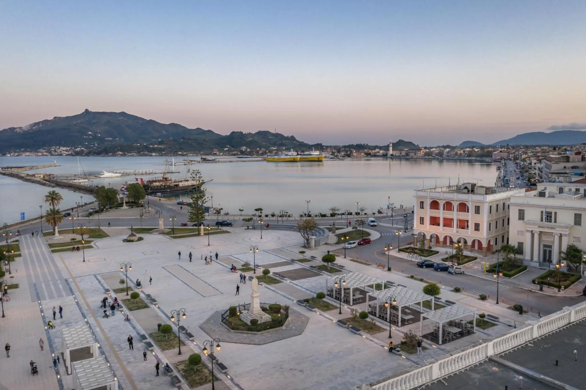 Bird's eye view in Alektor Luxury Apartments