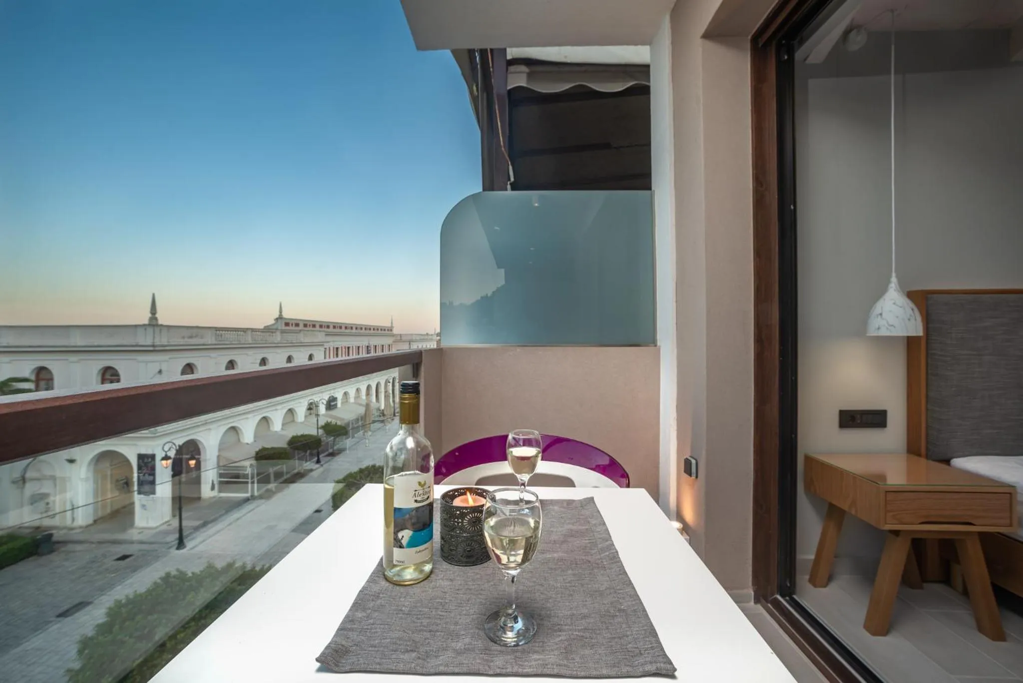 Balcony/Terrace in Alektor Luxury Apartments