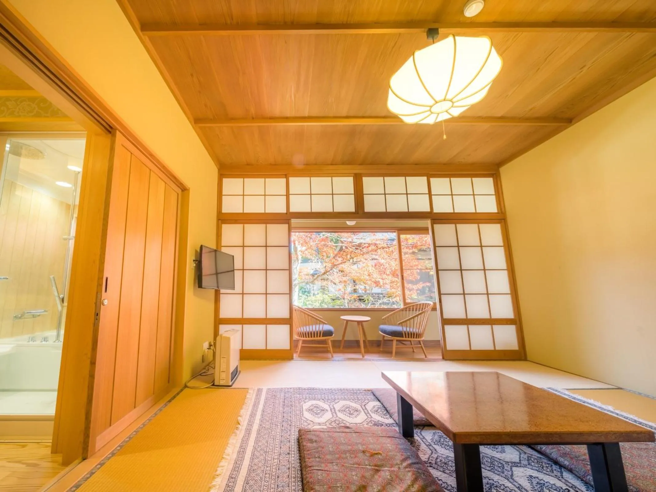Photo of the whole room in Koyasan Shukubo Ekoin