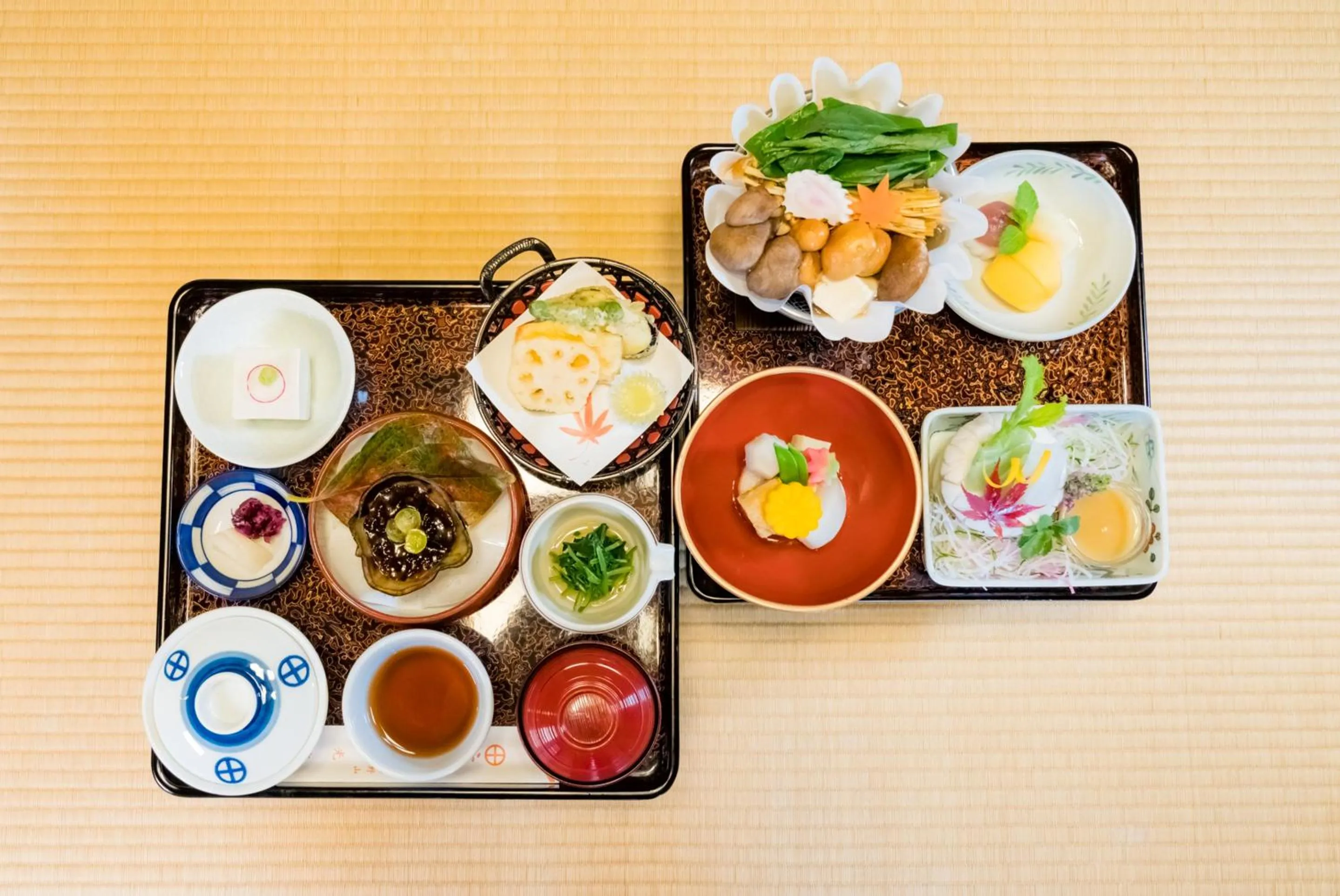 Dinner in Koyasan Shukubo Ekoin