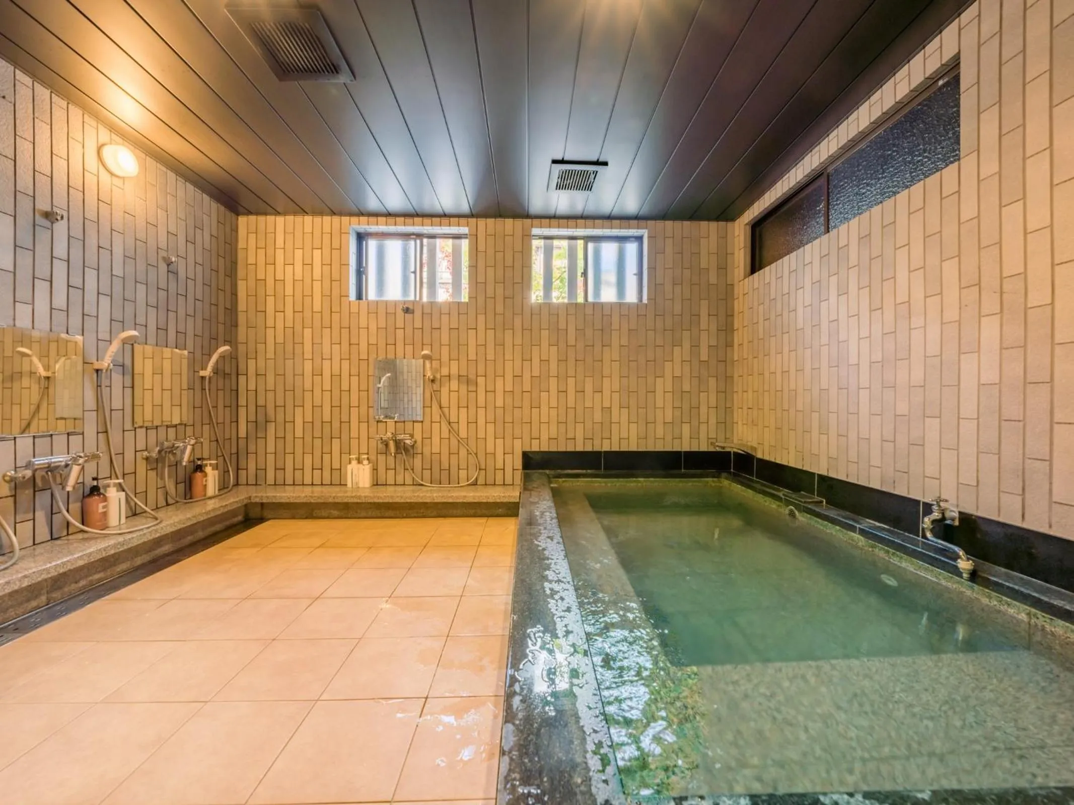 Public Bath in Koyasan Shukubo Ekoin