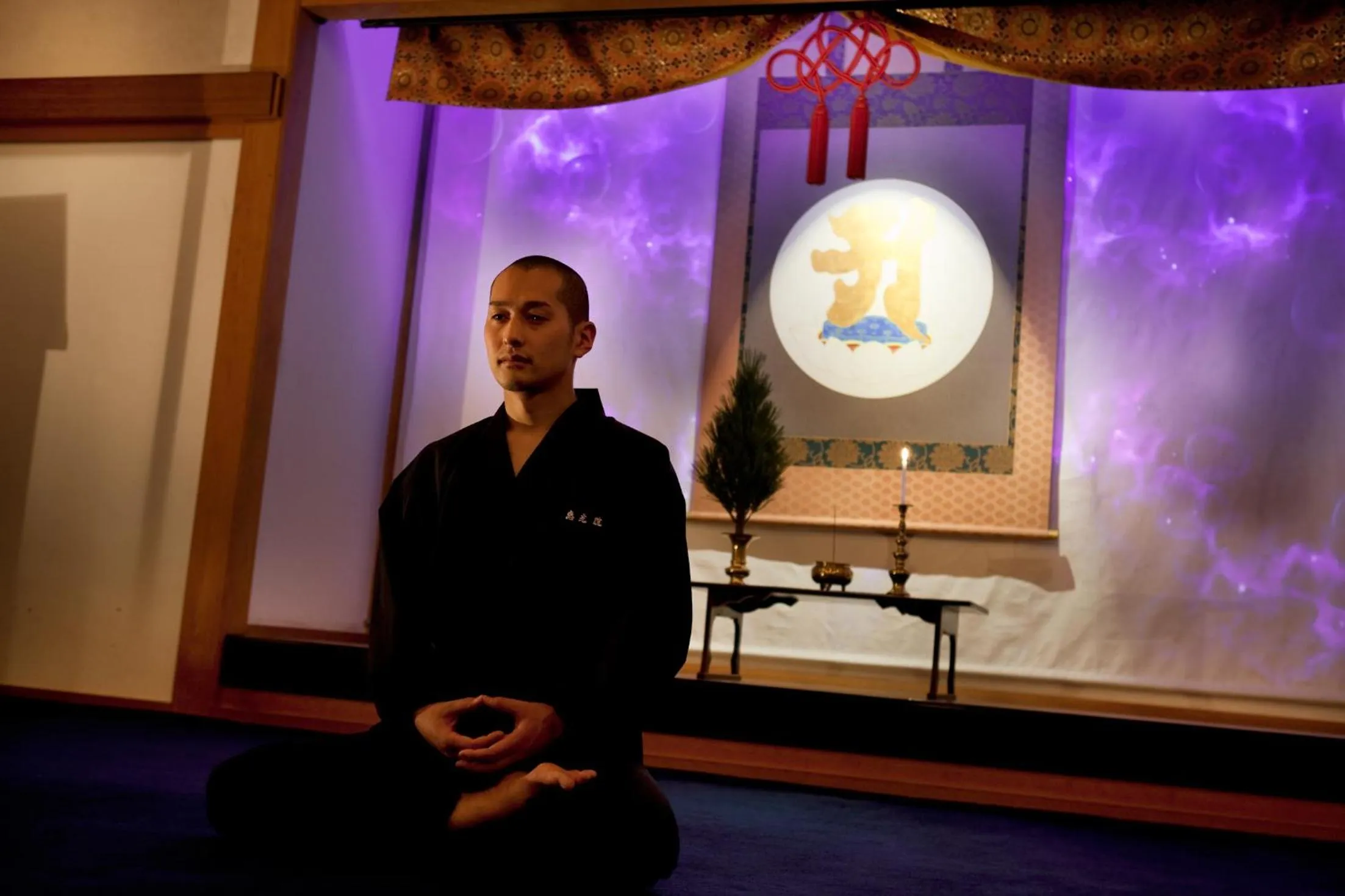 Staff in Koyasan Shukubo Ekoin
