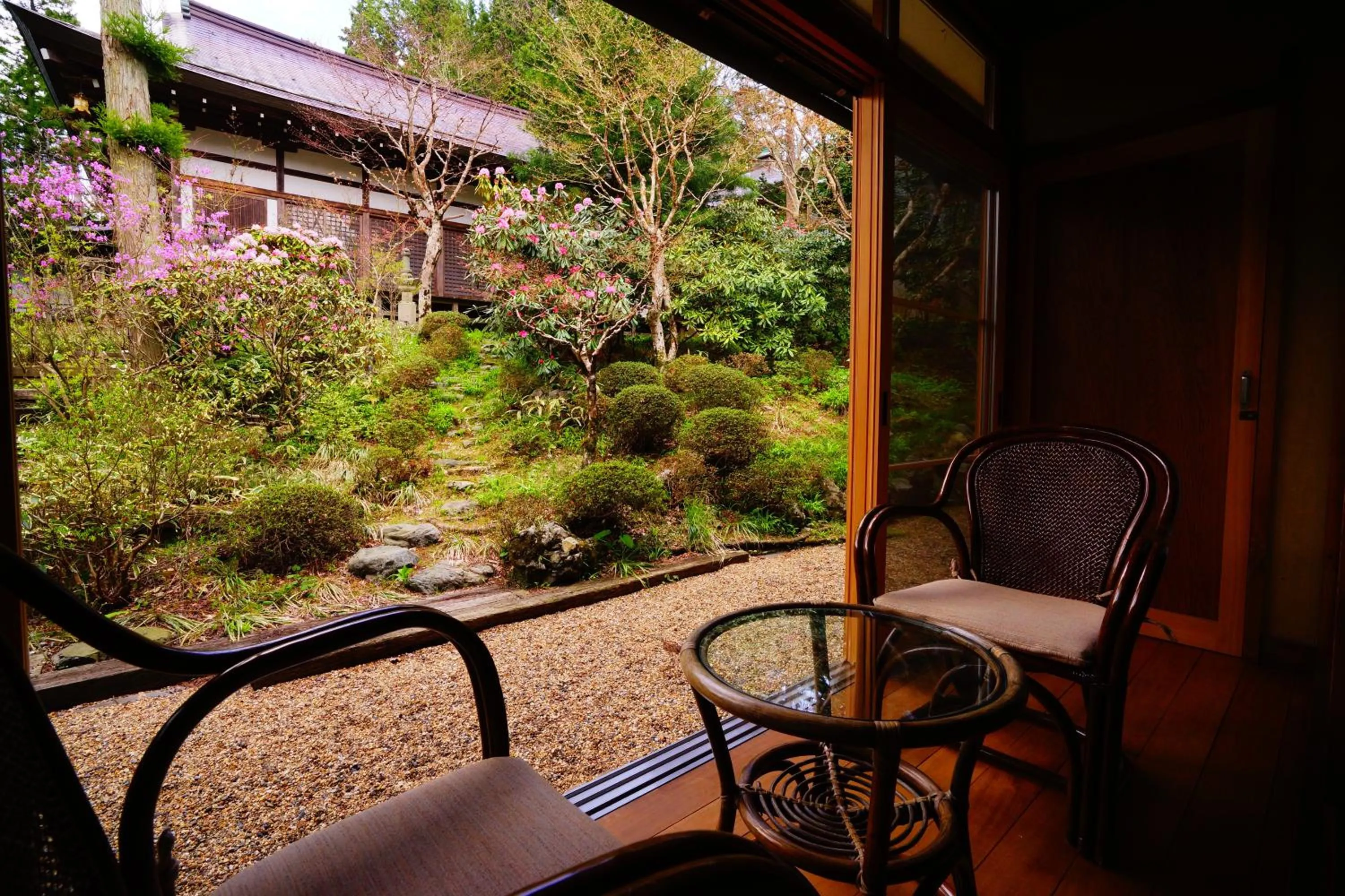 View (from property/room) in Koyasan Shukubo Ekoin