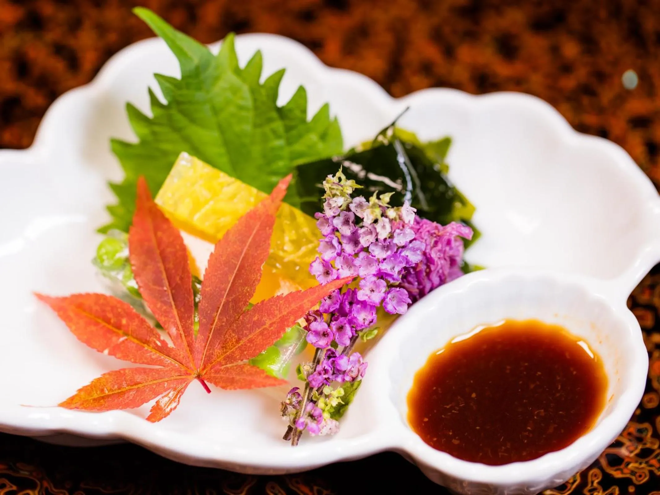 Food close-up in Koyasan Shukubo Ekoin