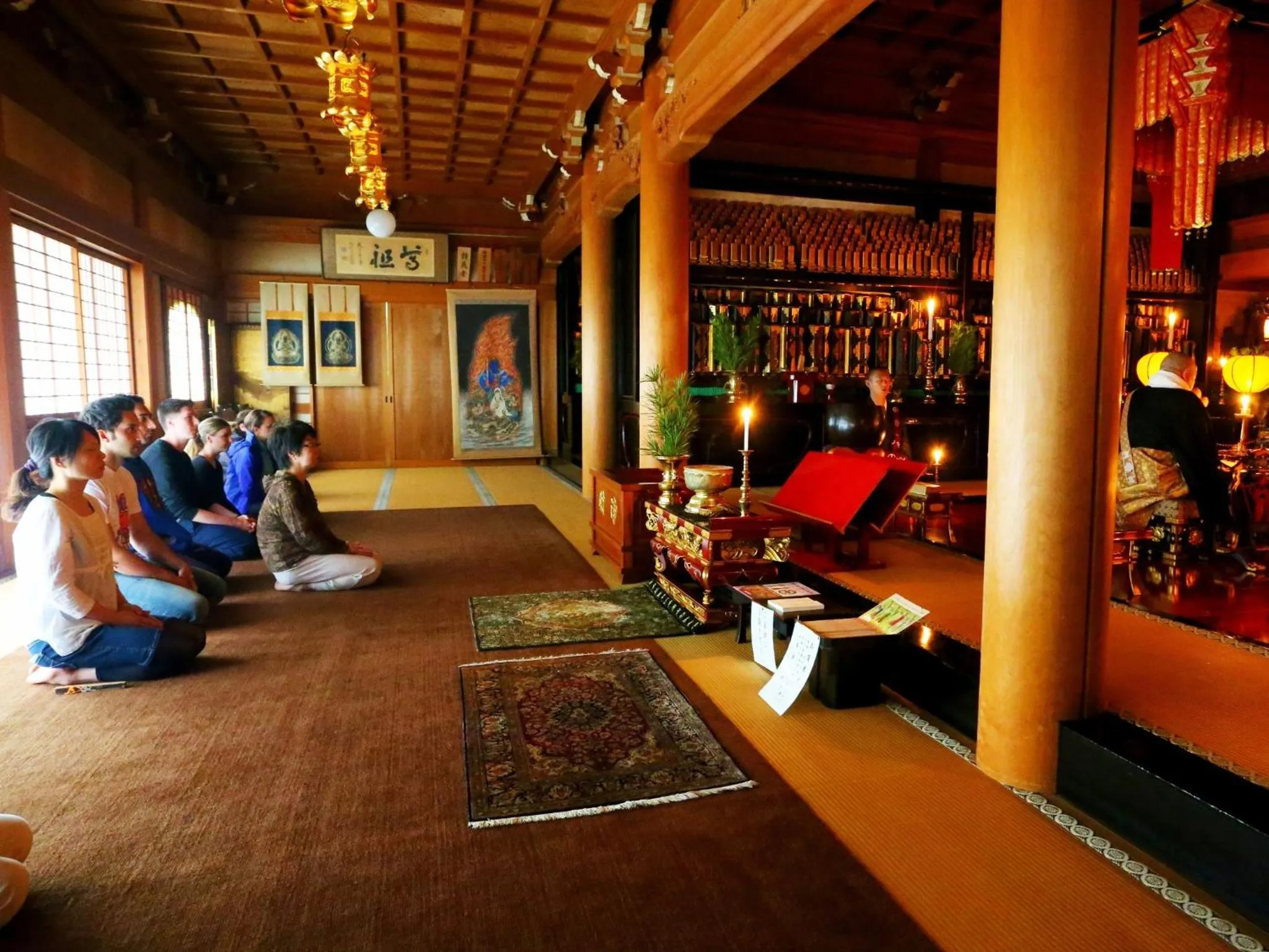 Activities in Koyasan Shukubo Ekoin