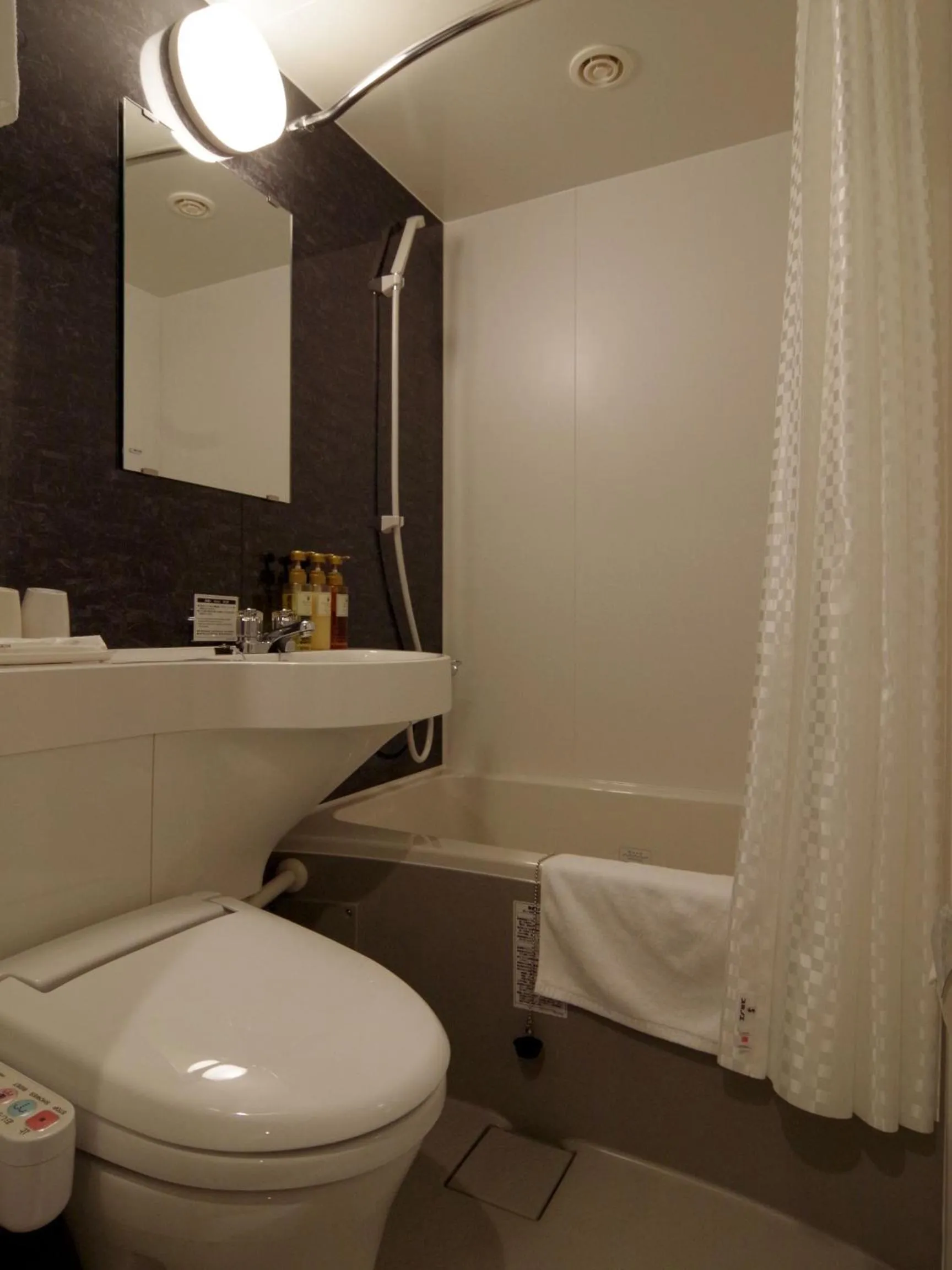 Shower in Kusatsu Daiichi Hotel