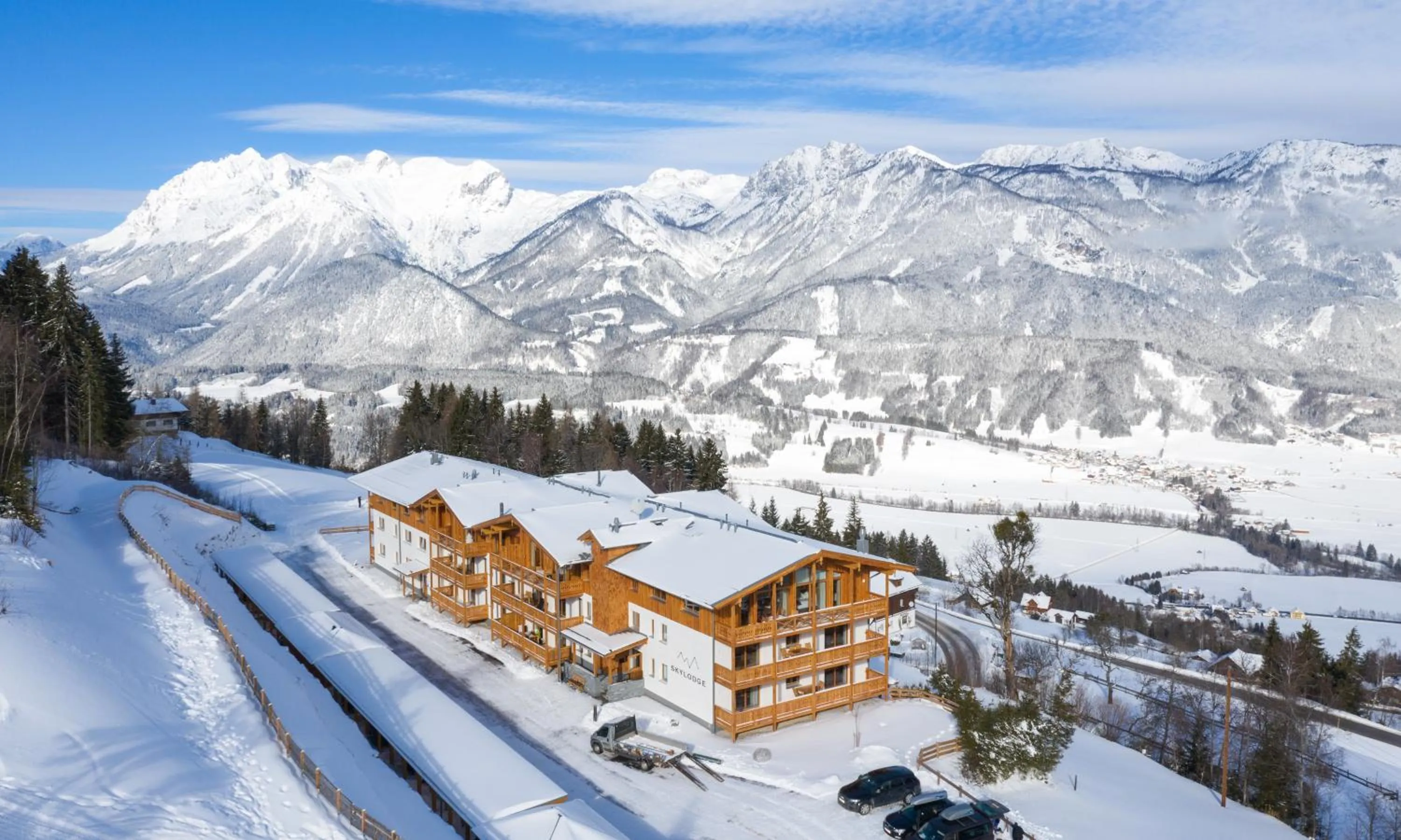 Property building in Skylodge Alpine Homes