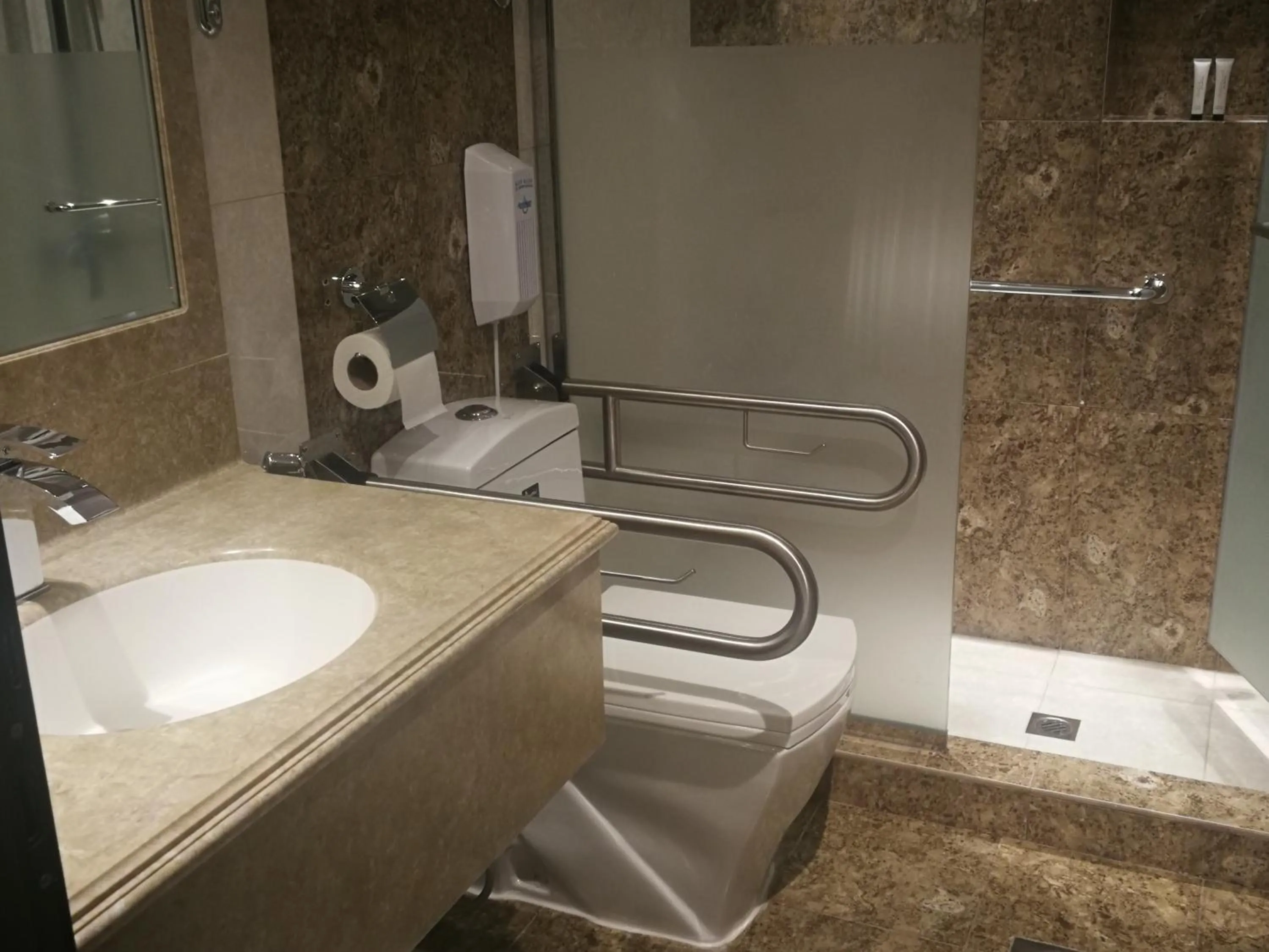 Toilet in نورمينا الشرق للشقق المخدومة