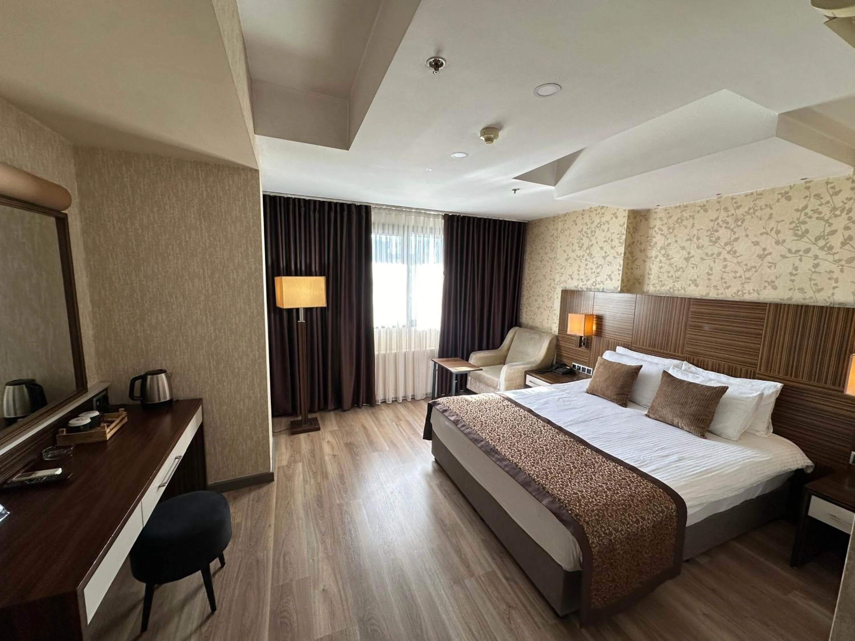 Bed in Grand Denizli Hotel